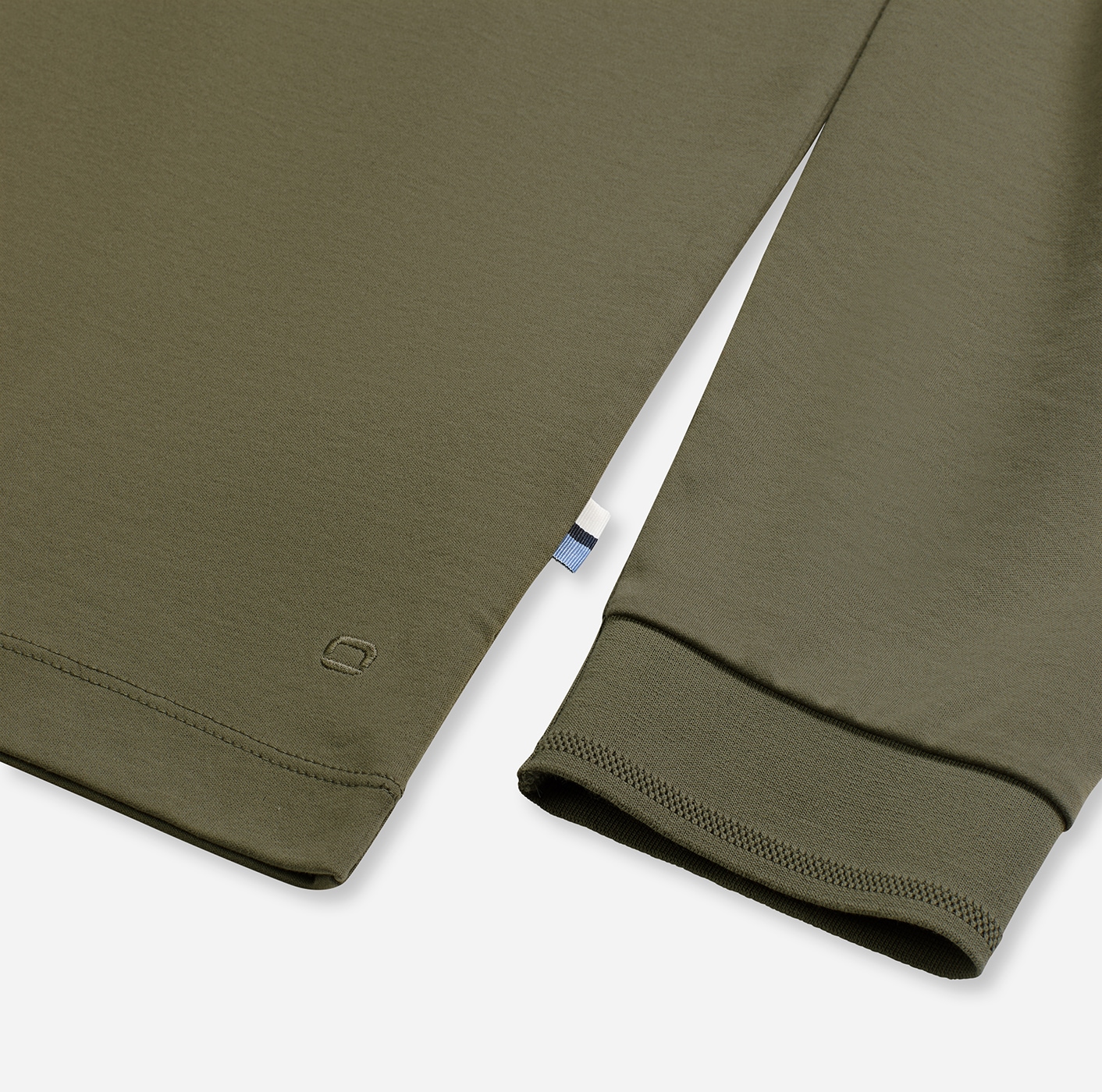 OLYMP Polo à manches longues unifarben, Polokragen, regular fit, casual