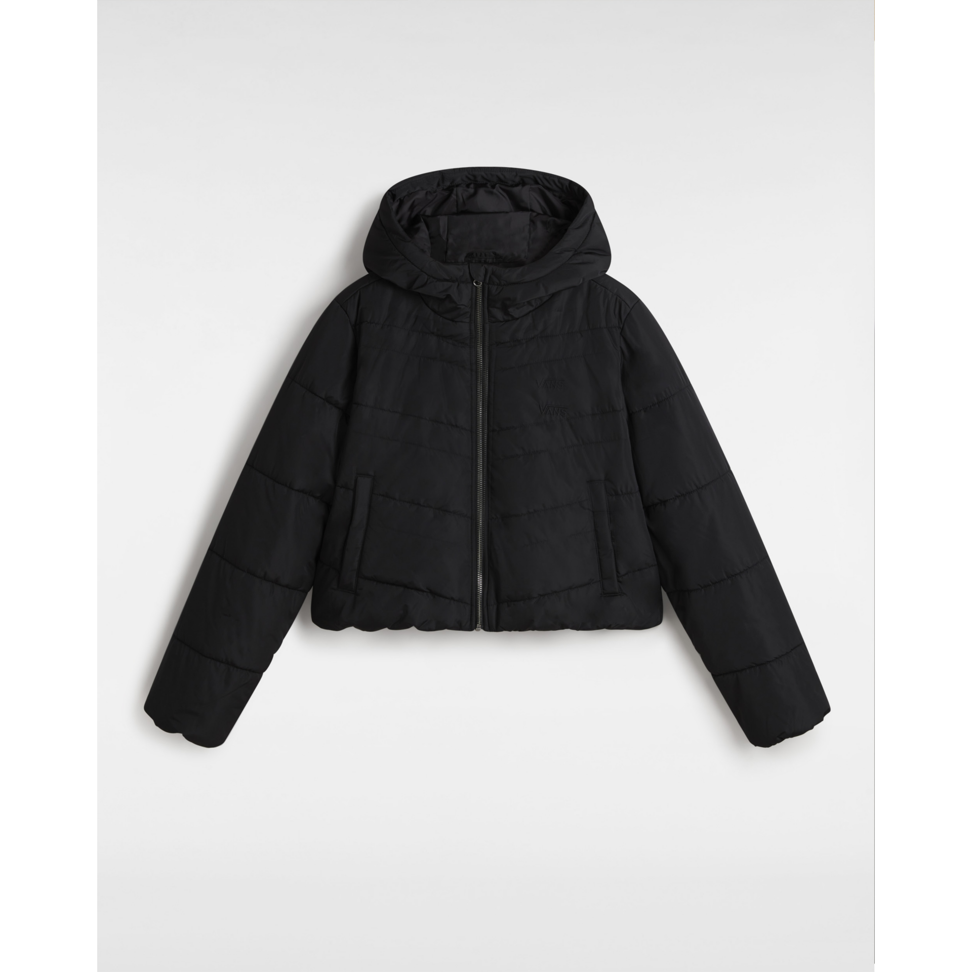 Vans Steppjacke »FOUNDRY CROP PUFF HOOD MTE«, mit Kapuze