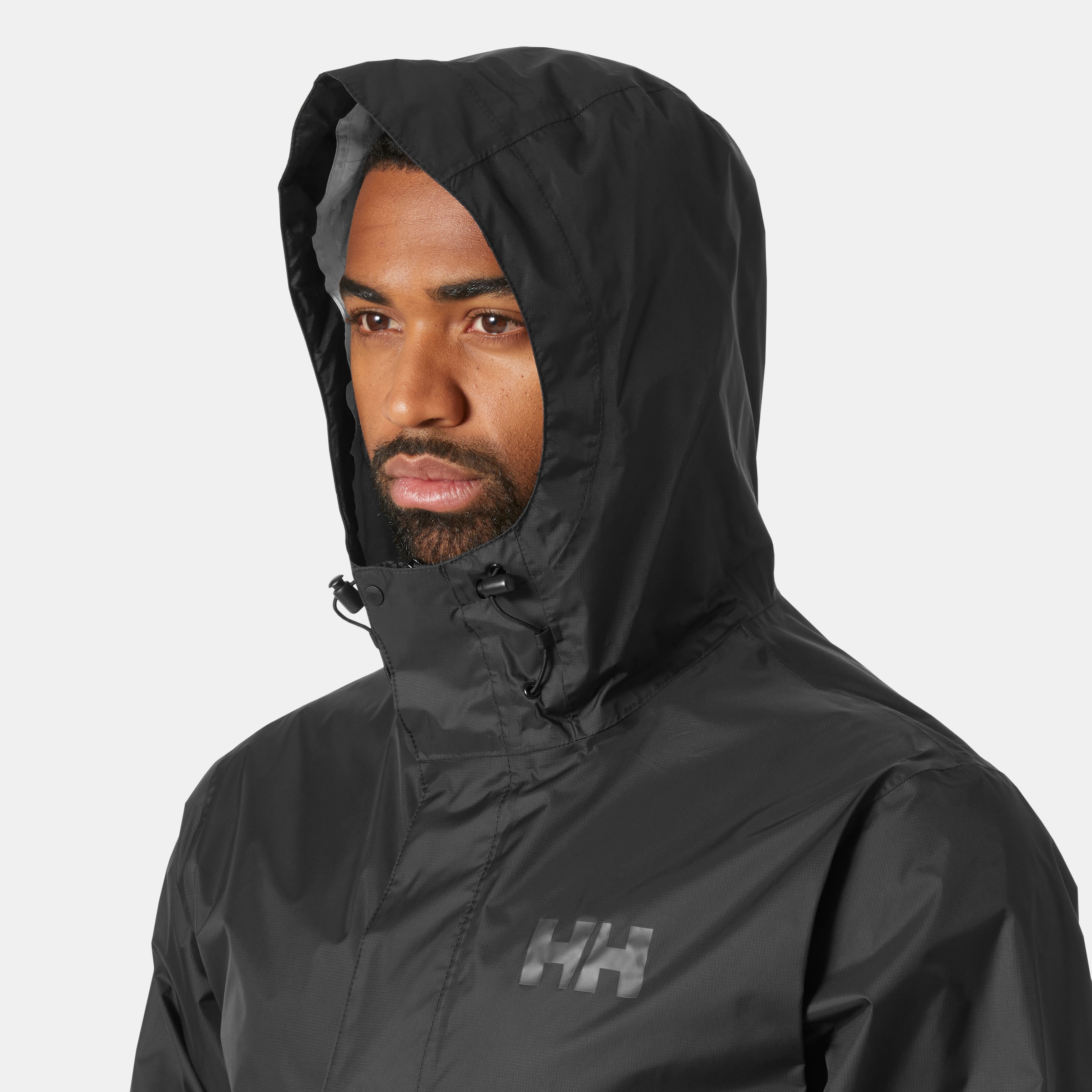 Helly Hansen Veste de pluie »LOKE JACKET« mit Kapuze Kapuze mit hohem Kragen, elastischer Kordelzug an Kapuze und Saum
