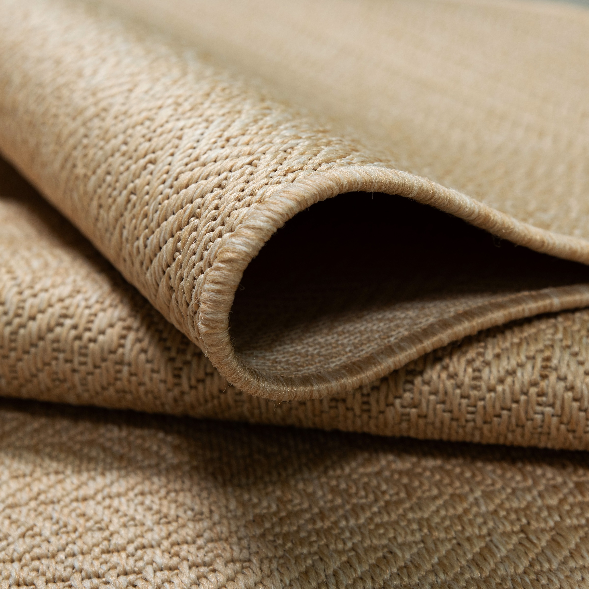 GOODproduct Tapis »Aliv, Fischgräten-Design auch für Balkon und Terrasse« Rectangulaire 3 mm Höhe In- und Outdoor geeignet, Wetterfest & UV-beständig