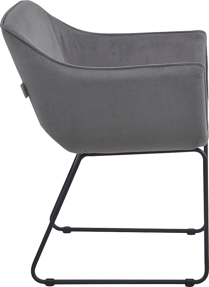 SIT Schalenstuhl »T-VELVET ARMCHAIR« (Set) 2 Stk.