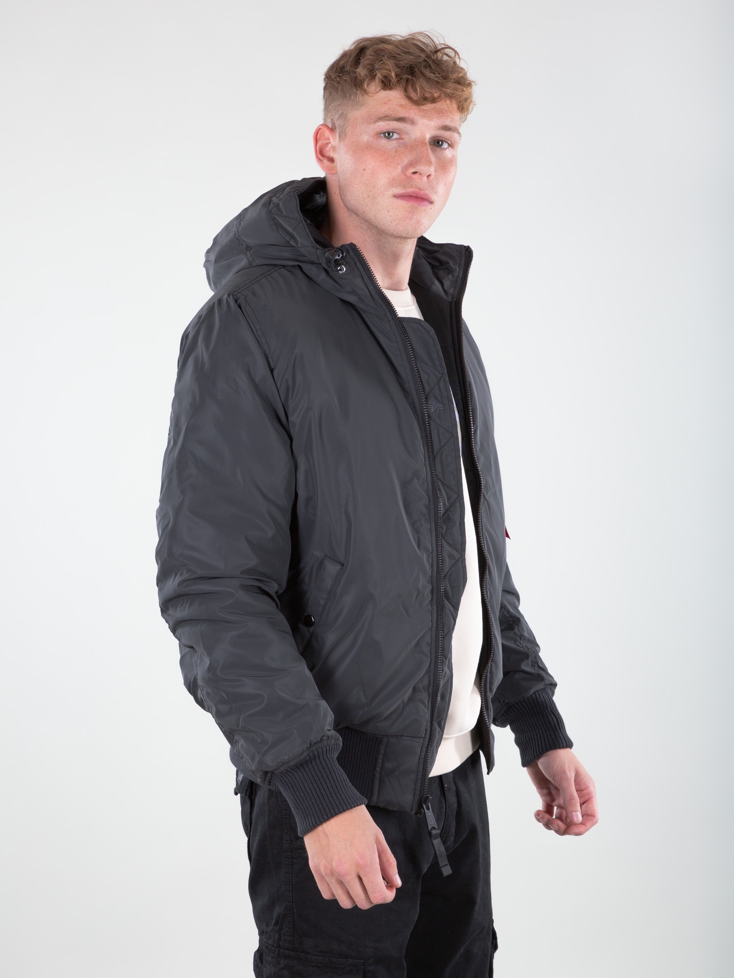 Alpha Industries Bomberjacke »Alpha Industries Men - Bomber Jackets MA-1 Hooded Reflective«
