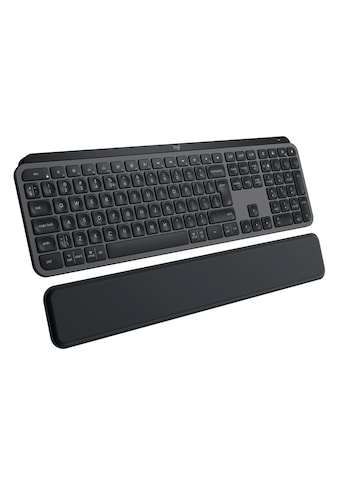 Wireless-Tastatur »MX Keys S Plus CH-Layout mit Handgelenkauflage«