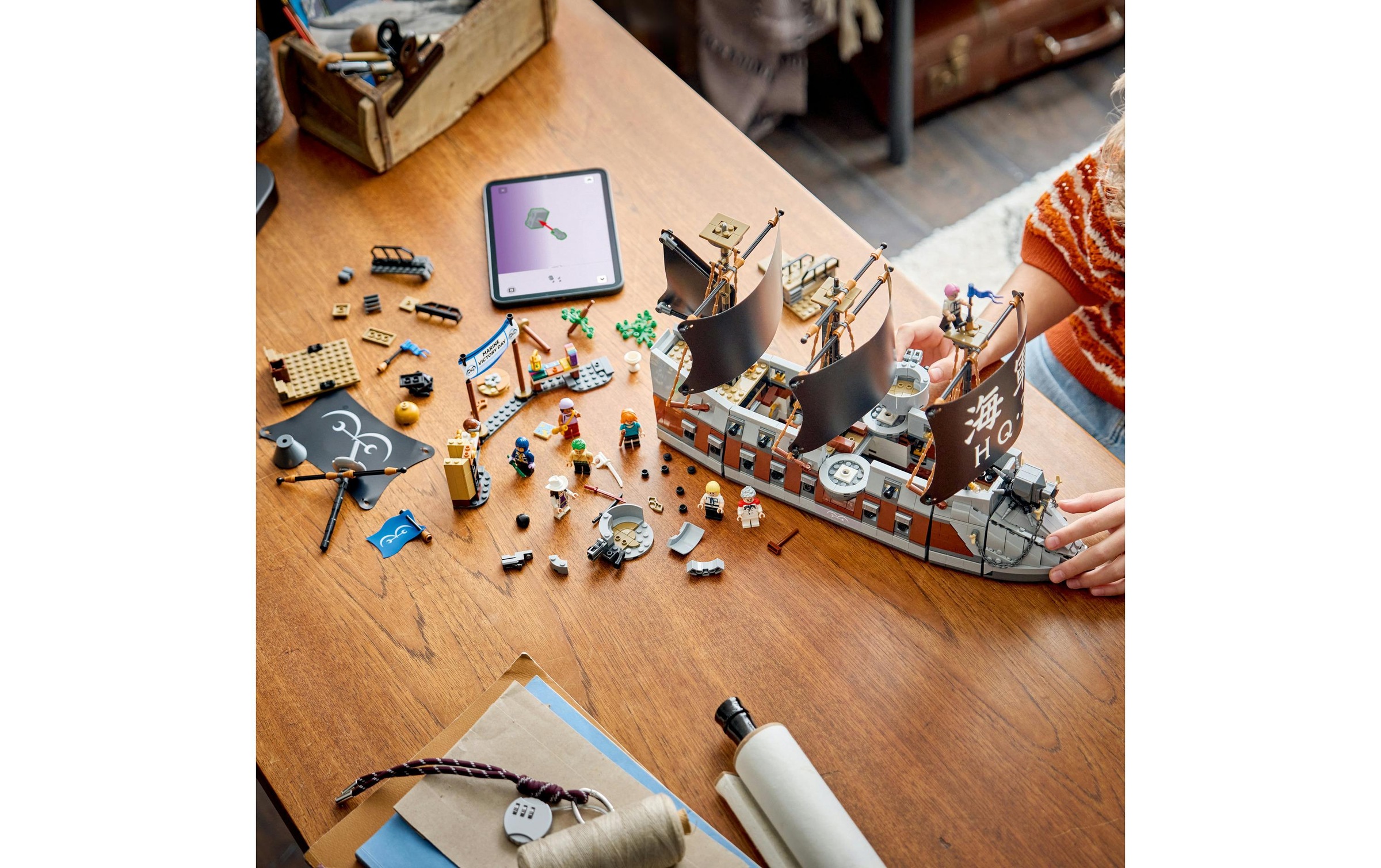 LEGO® Konstruktionsspielsteine »Garps Marineschlachtschiff (75646), LEGO ONE PIECE« Made in Europe
