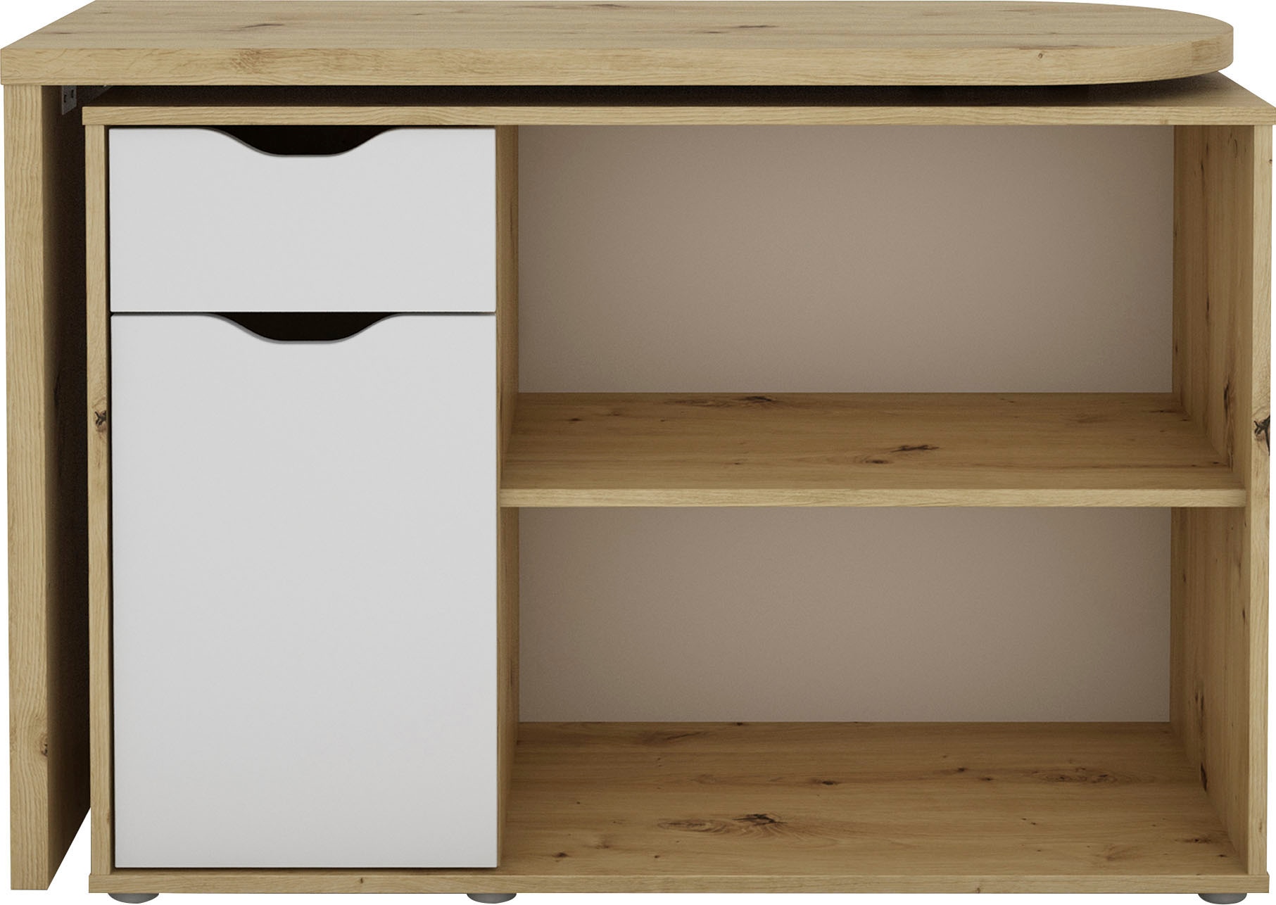 Homexperts Schreibtisch »Turner«, mit drehbarer Tischplatte