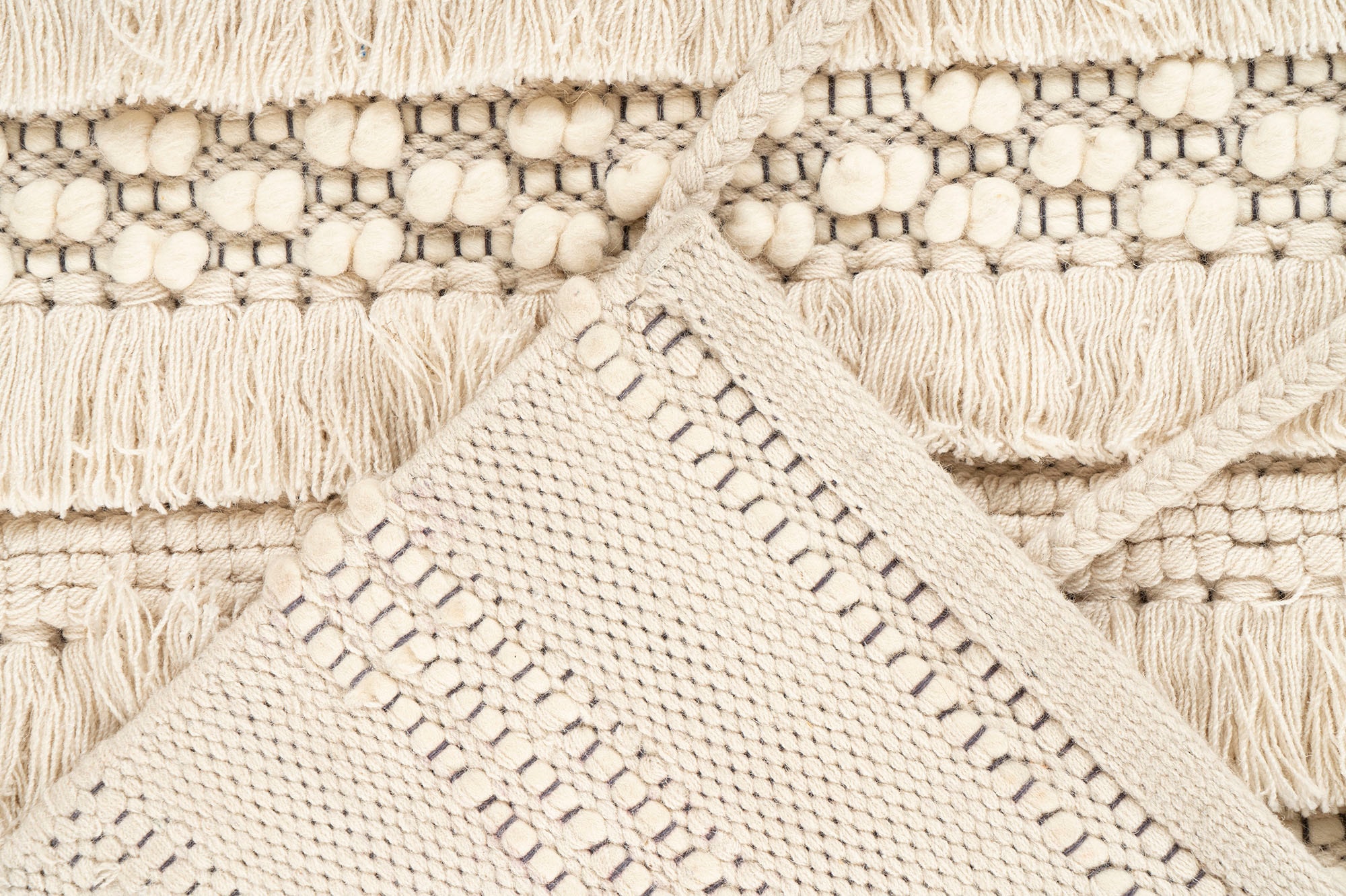 me gusta Wollteppich »Bohist 325« rechteckig 18 mm Höhe