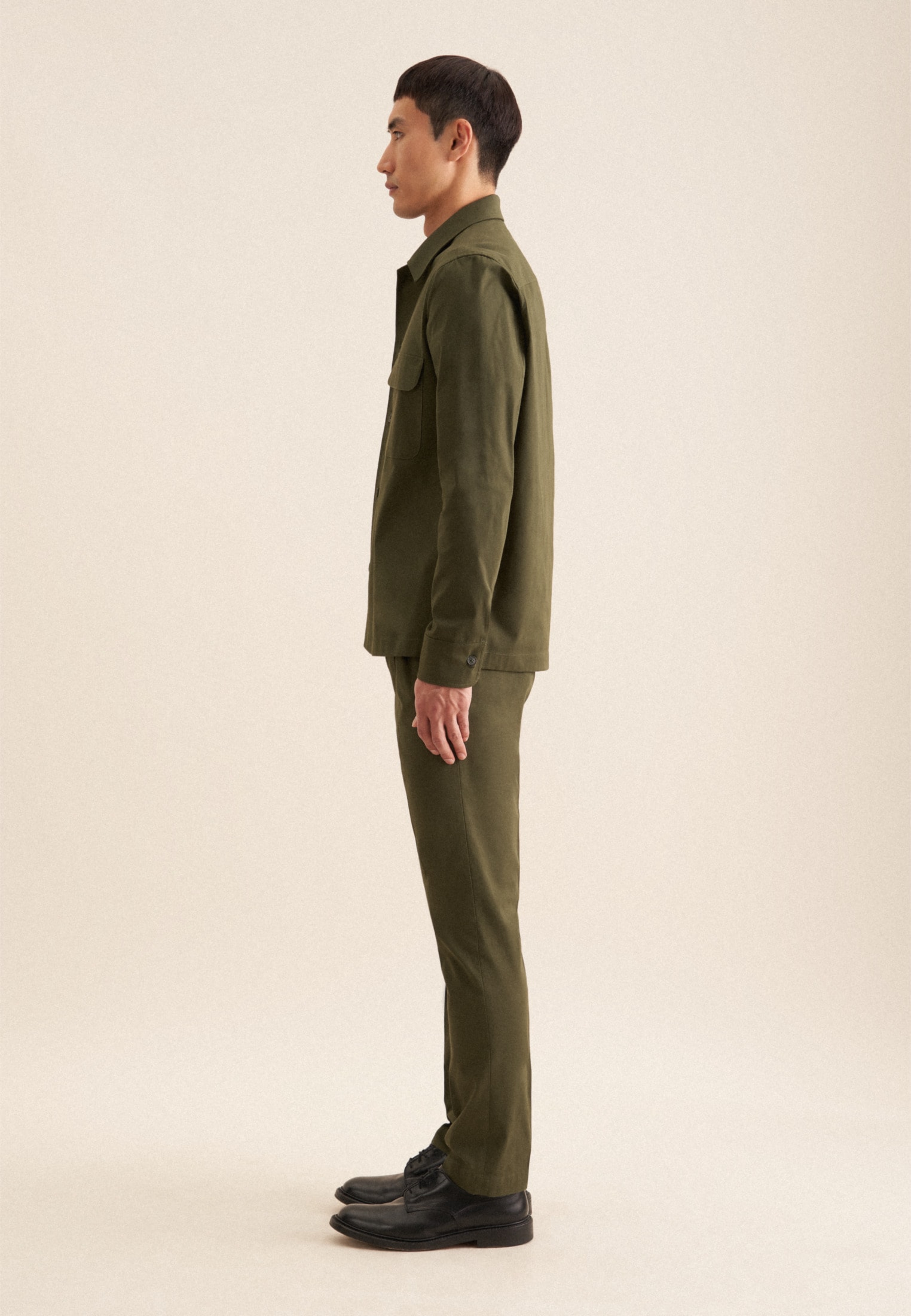 seidensticker Chemise à manches longues »Regular« 1/1 Kragen Uni