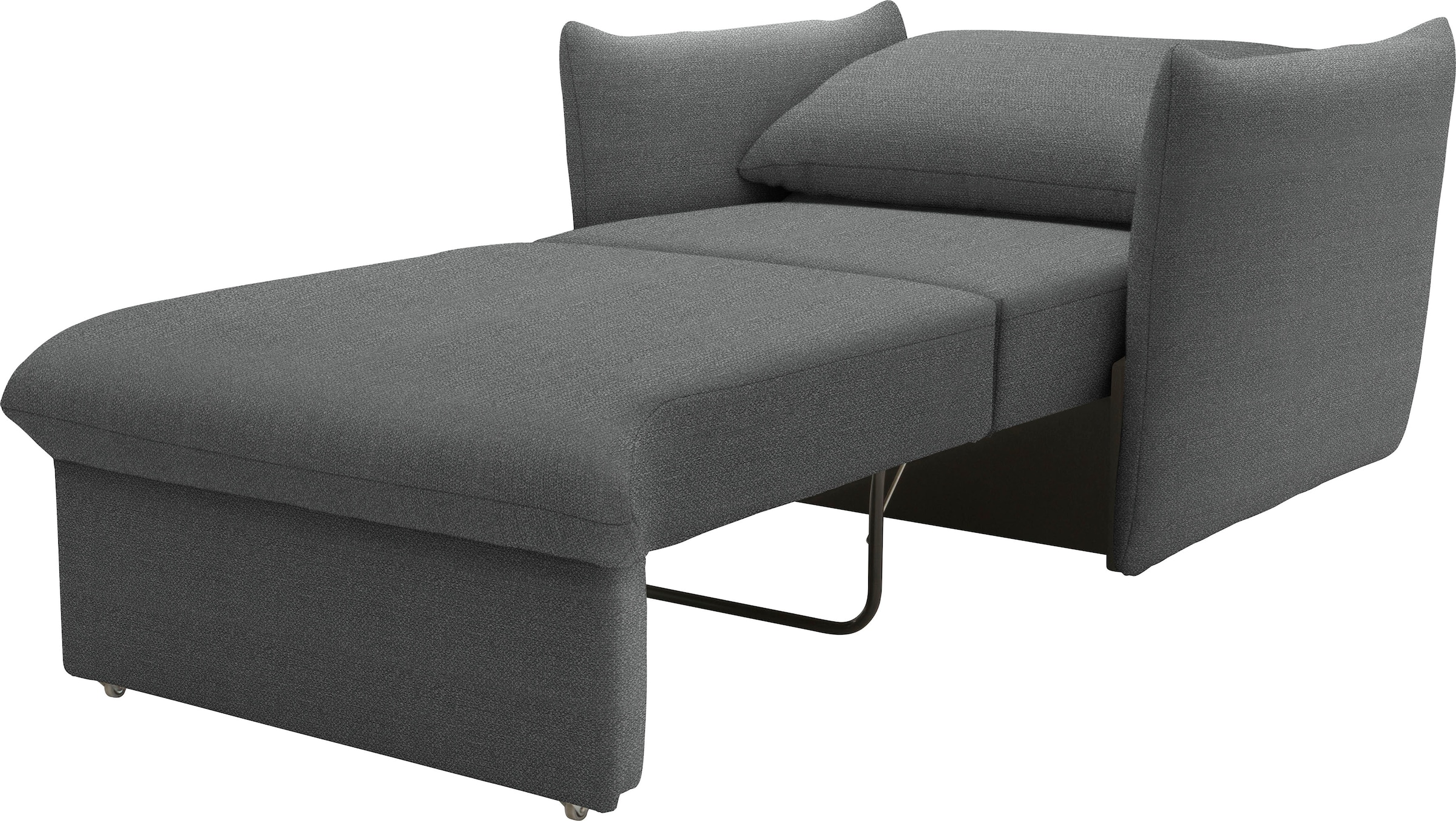LOOKS by Wolfgang Joop Sessel »LOOKS XII Schlafsesel, Schlaffunktion«, Boxspring-Polsterung, mit Gästebettfunktion, Kissenoptik