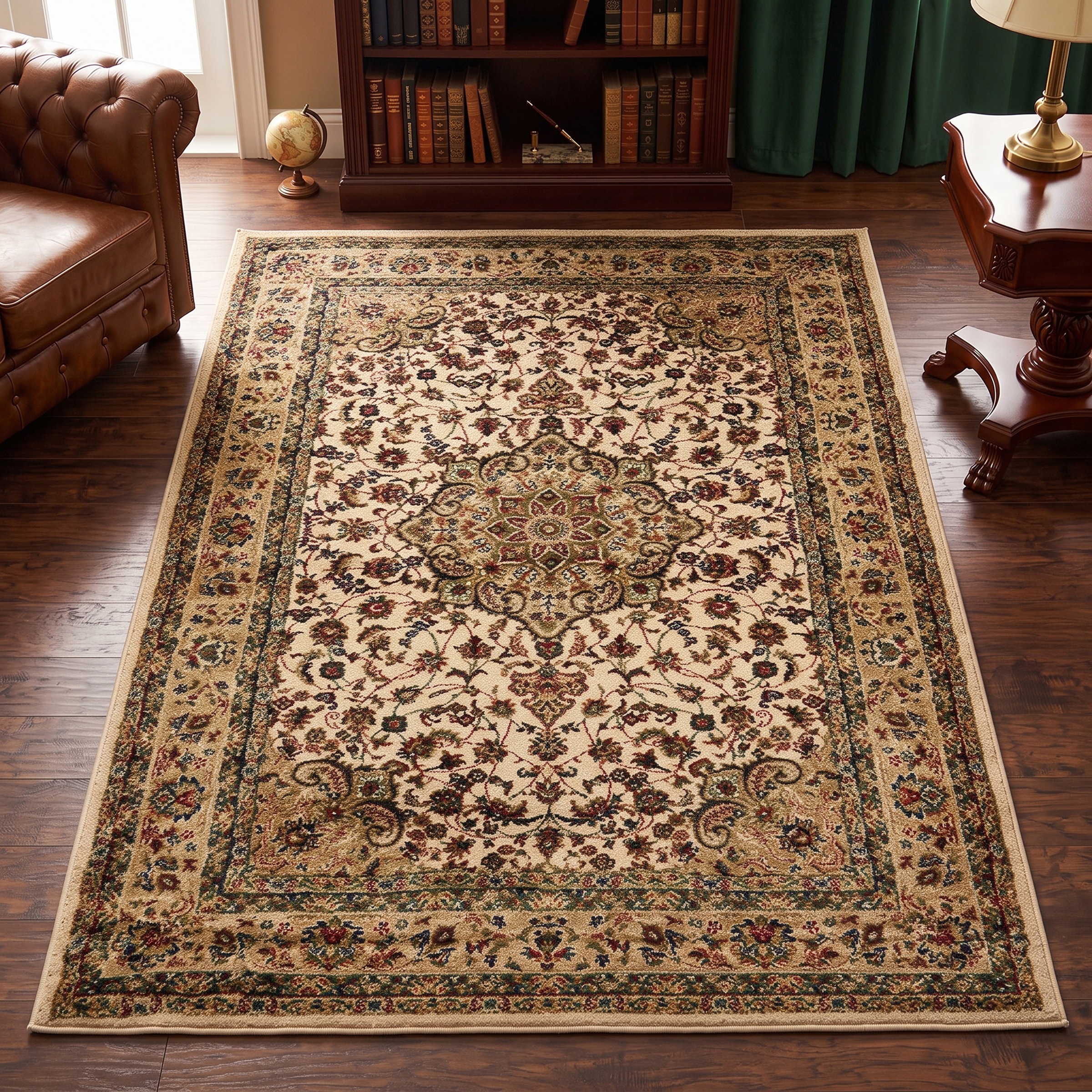Image of THEKO Teppich "Hamadan 359" rechteckig 10 mm Höhe Kurzflor, Orient-Optik, auch in rund & als Läufer, Wohnzimmer