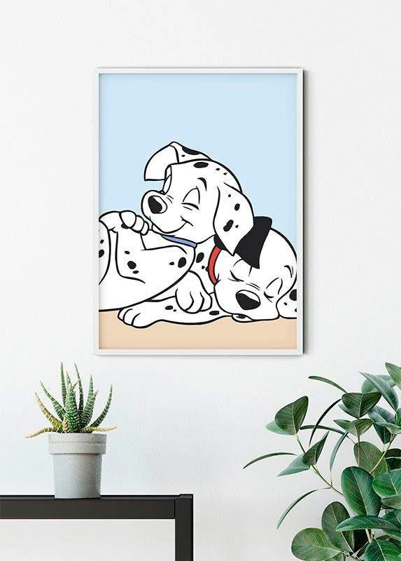 ✌ Komar Poster »101 Dalmatiner Cuddle«, Disney, (1 St.), Kinderzimmer,  Schlafzimmer, Wohnzimmer Acheter en ligne