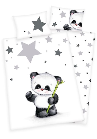 Baby Best Babybettwäsche »Jana Panda«, (2 tlg.), mit Panda kaufen