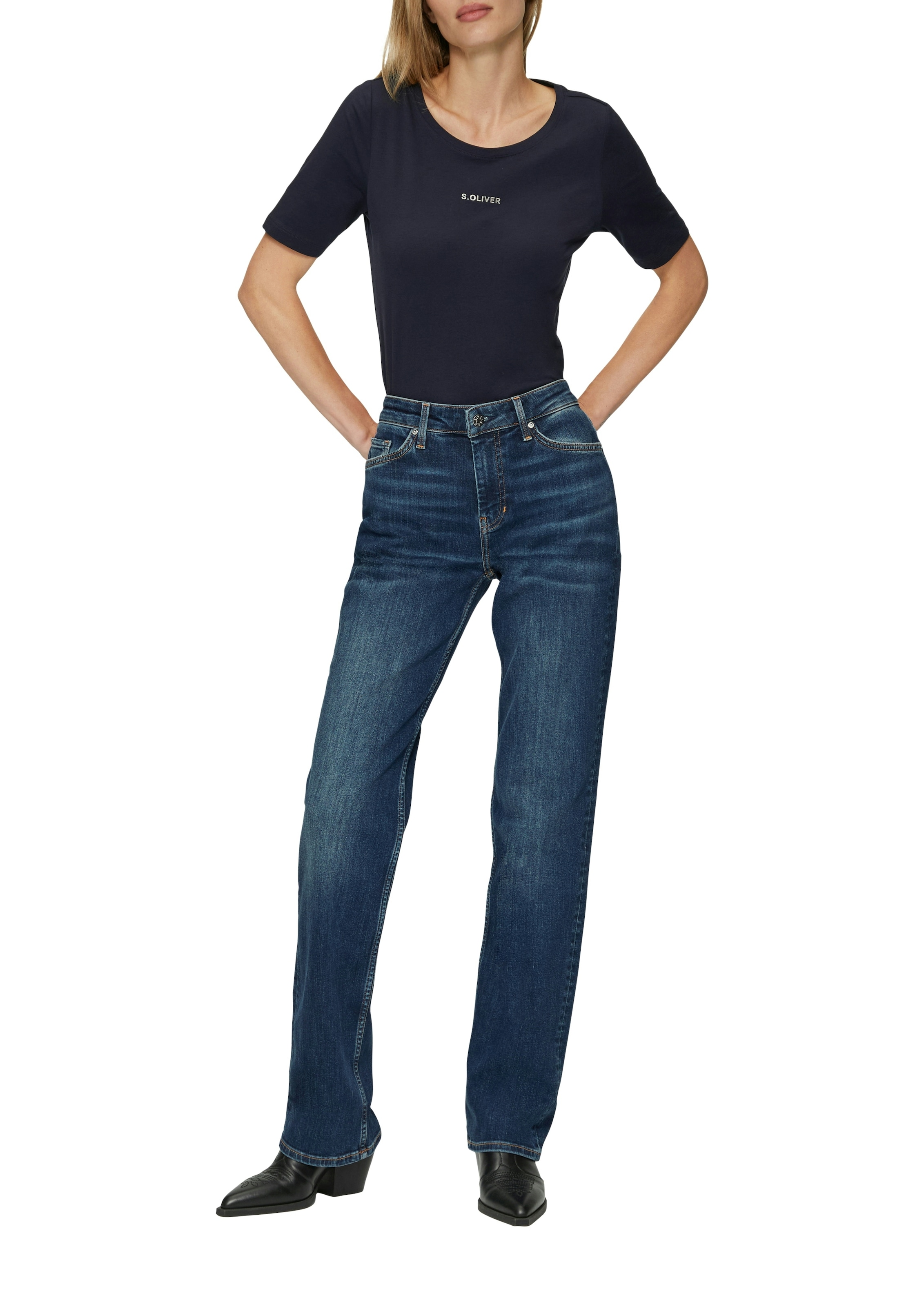 s.Oliver Jeans droit »KAROLIN« style Five-Pocket