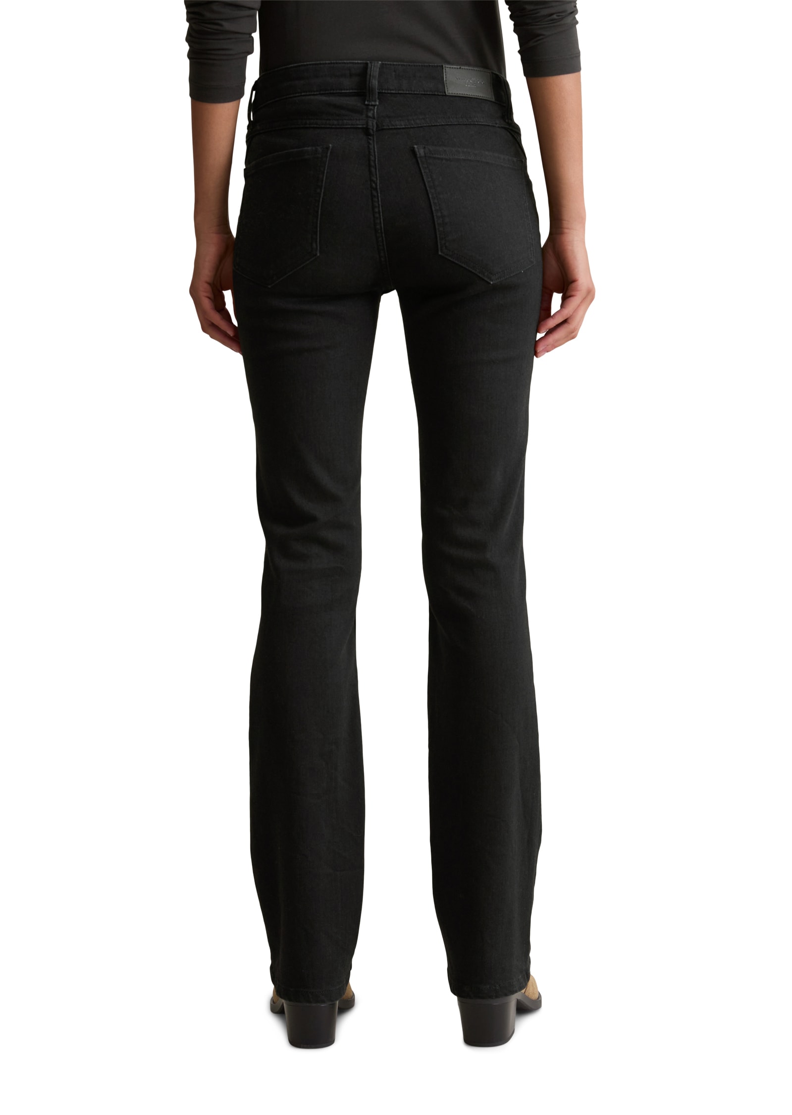 Marc O'Polo DENIM Jeans bootcut »NELLA« normale Leibhöhe, Slim Fit, superstretchigem Organic Cotton-Mix