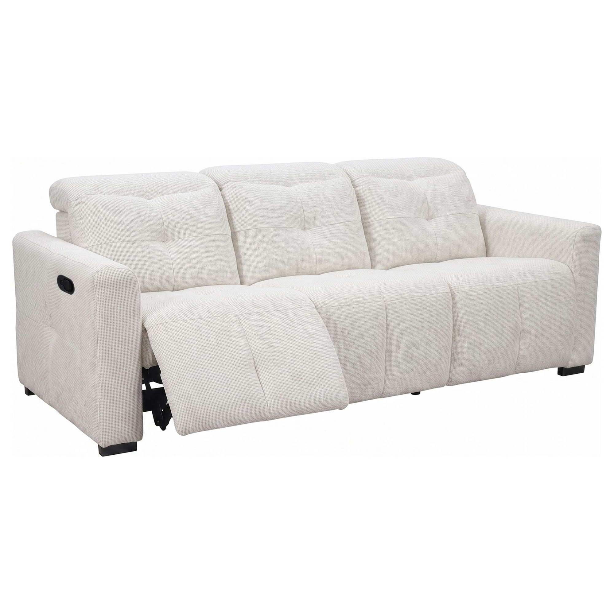 GOODproduct »CAARLA Webstoff, Sofa, 224 cm, man. o. elektr. Relaxfunktion (USB)« mit USB-A und USB-C bei elektrischer Ausführung, Kopfteilverstellung