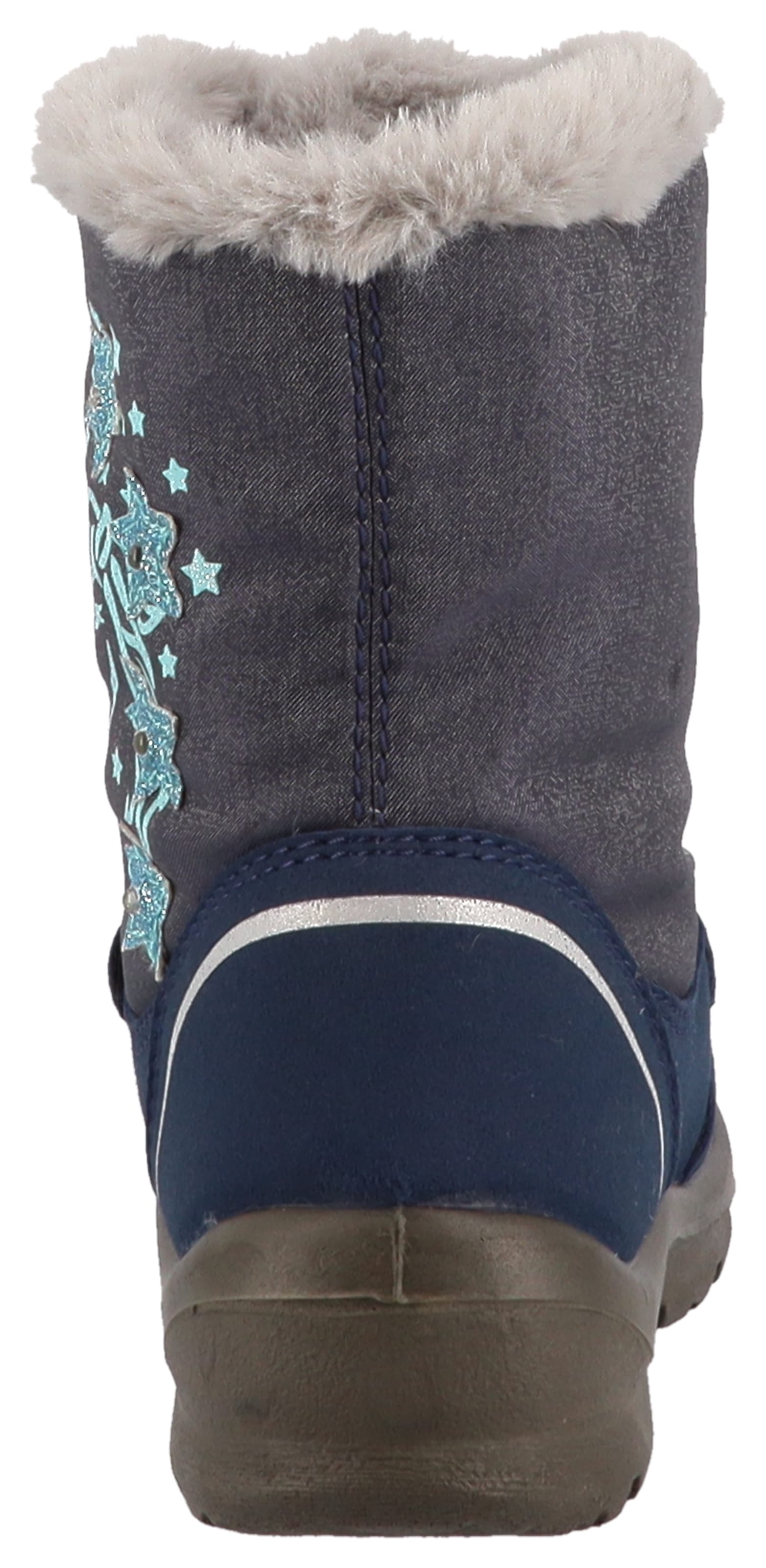 Lurchi Bottes d'hiver »Kasandra SYMPATEX«  bottes à scratch avec paillettes, gabarit de taille à télécharger
