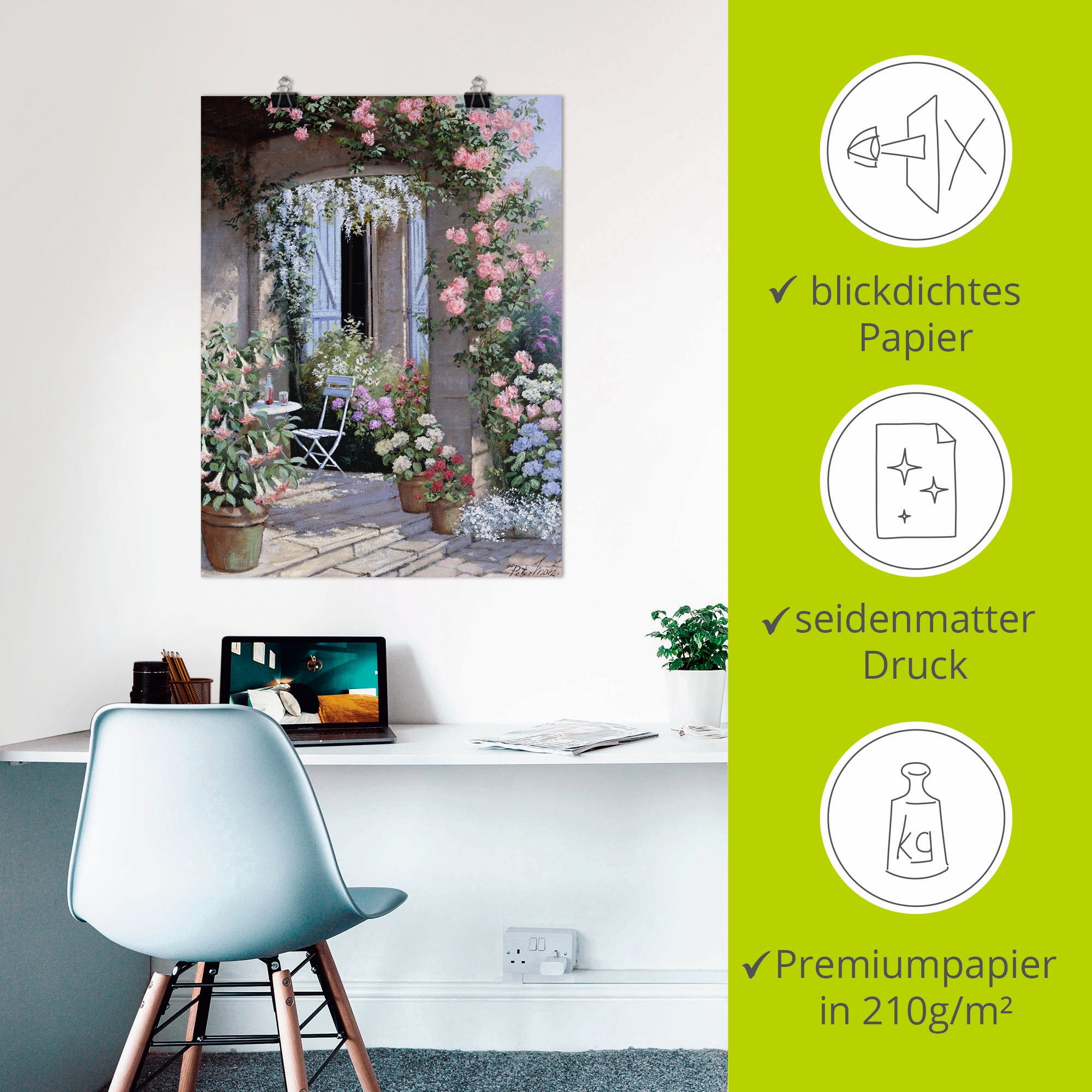 Artland Fresque murale »Blumenangebot« 1 cuis tlg. als Leinwandbild, Poster in verschied. Grössen