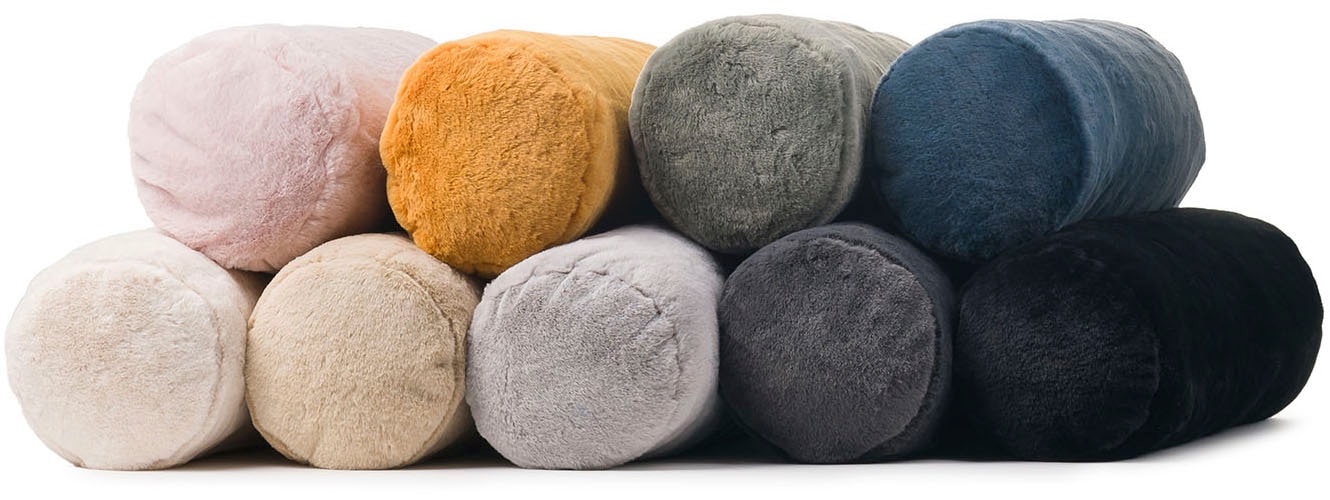 Gözze Rouleau de nuque »Uni Flausch Kissenrolle LaPit«