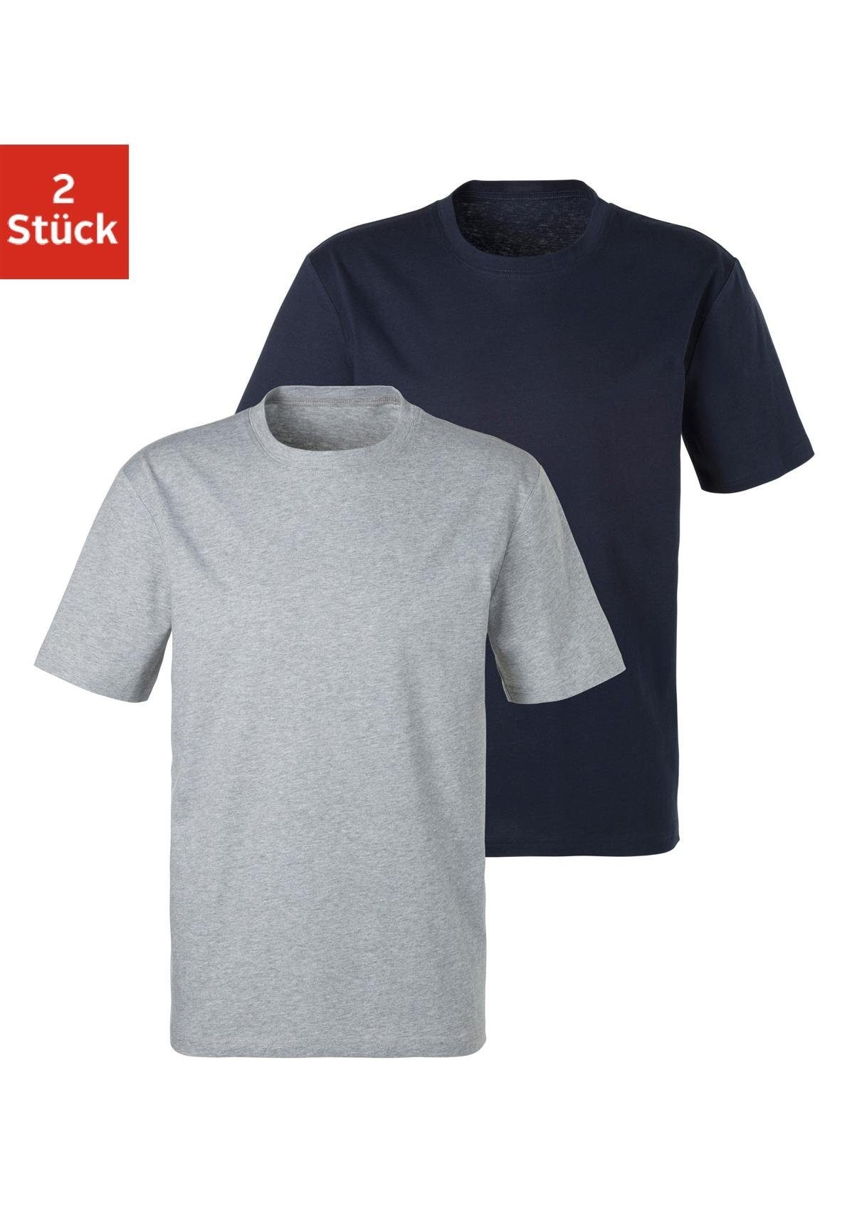 Image of Bench. Loungewear T-Shirt 2er-Pack, Basic in uni