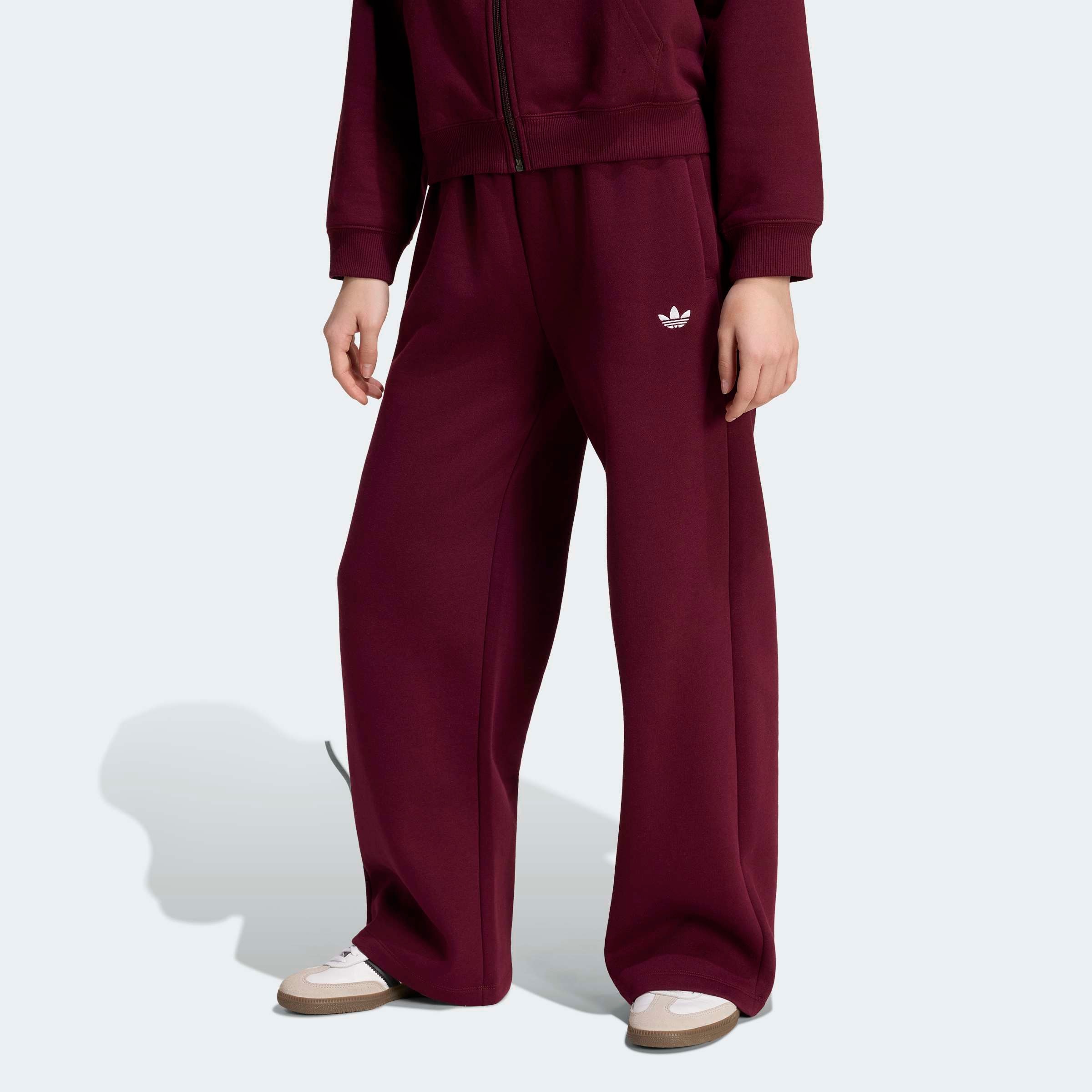 Image of adidas Originals Sporthose "FLEECE, WEITES BEIN" Sporthose für Kinder, weite Hosenbeine, sportlicher Stil