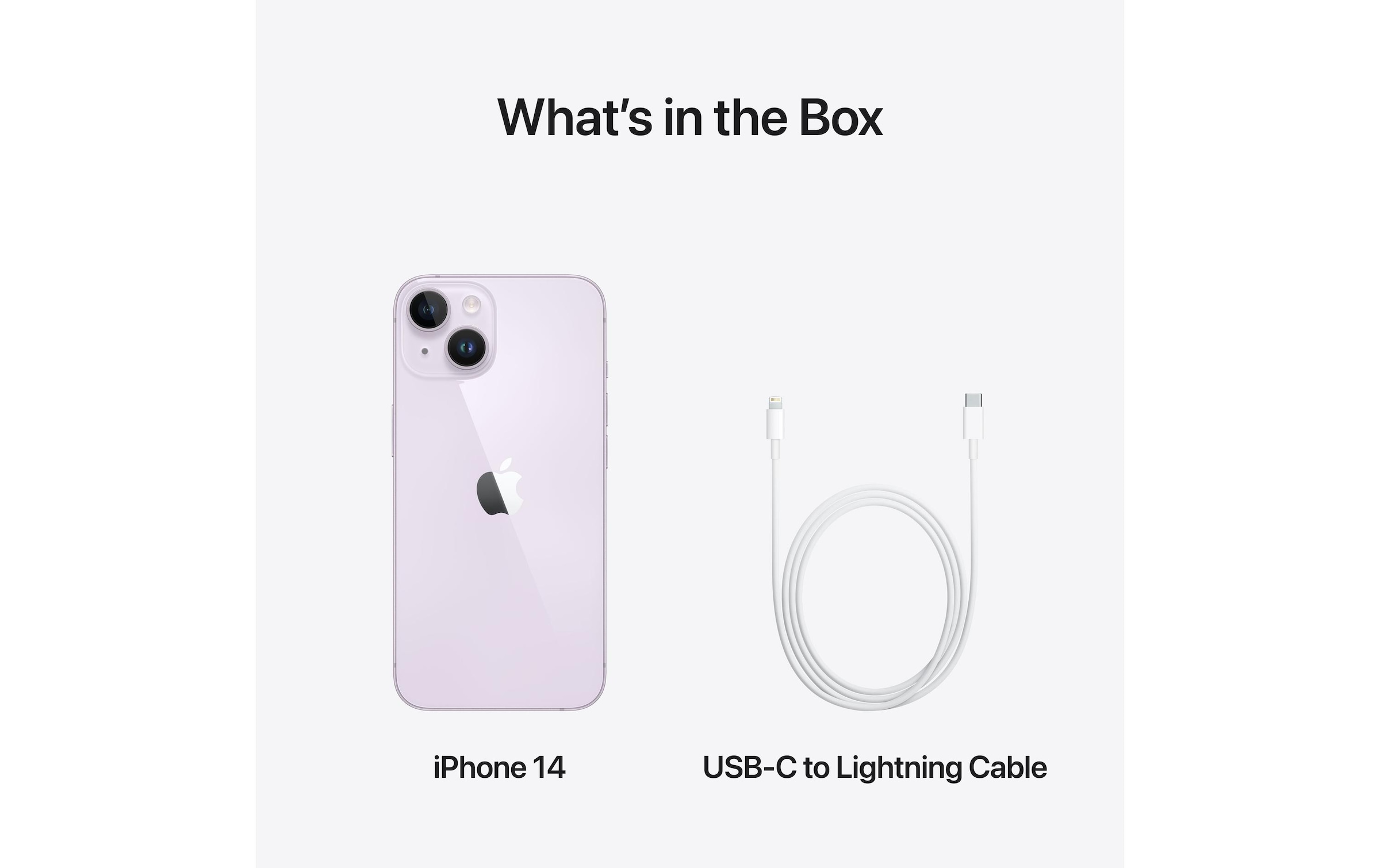 iPhone 14, 128 GB, Violett