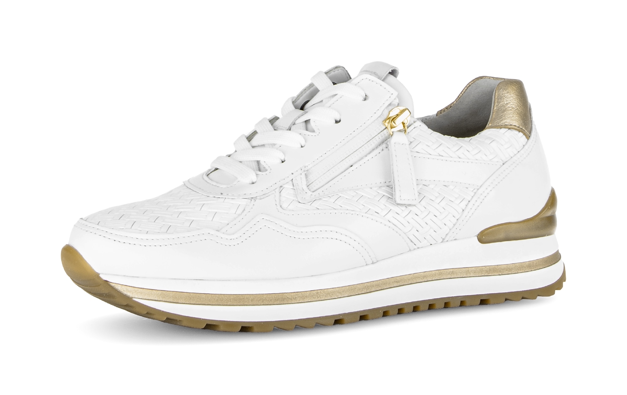Image of Gabor Keilsneaker "TURIN" Freizeitschuh, Halbschuh, Schnürschuh in Komfortweite G (=weit)