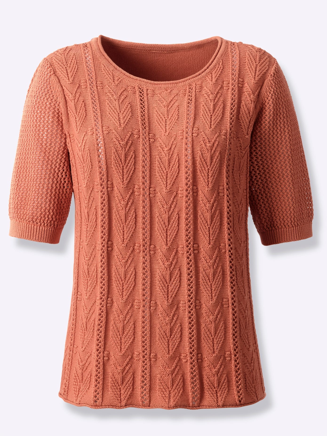 Inspirationen Strickpullover "Baumwoll-Pullover"