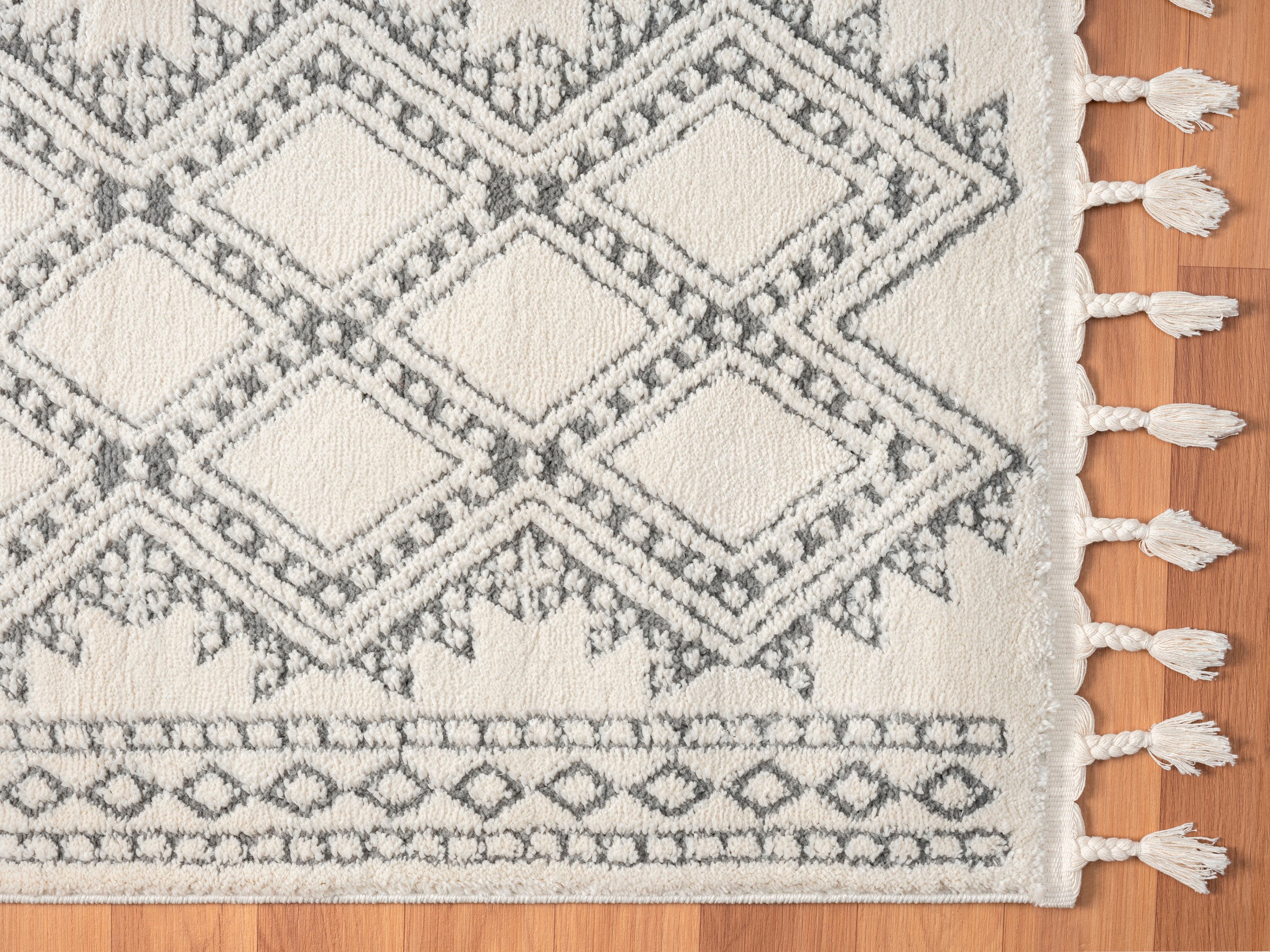 Myflair Möbel & Accessoires Hochflor-Läufer »Moroccan Tradition«, rechteckig, 24 mm Höhe, modern, marokkanisches Design, flauschig weich durch Hochflor