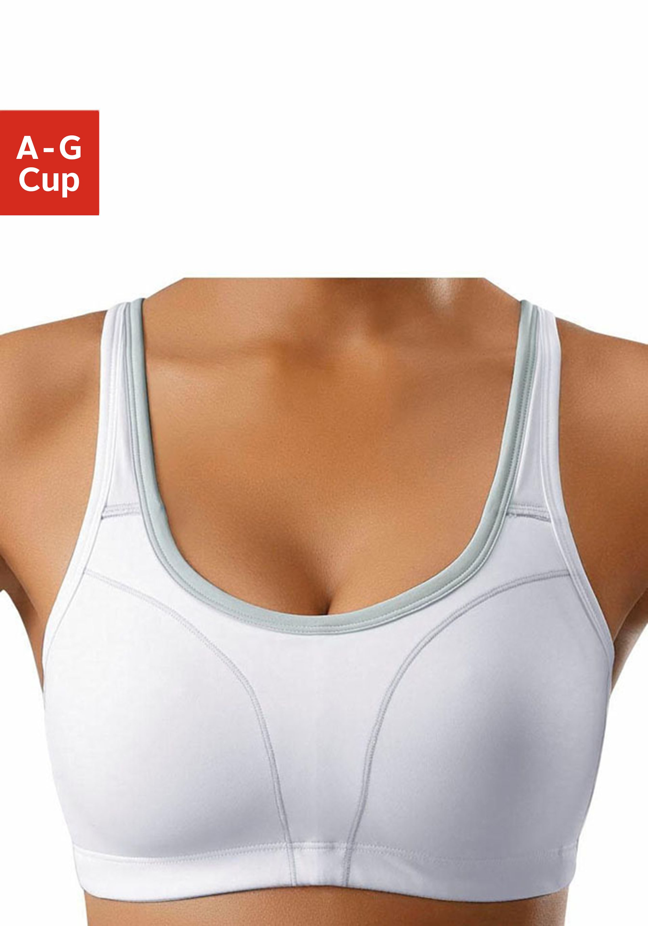 Image of Susa Sport-BH, ohne Bügel für Sportarten mit starker Belastbarkeit, Basic Dessous bei Ackermann Versand Schweiz