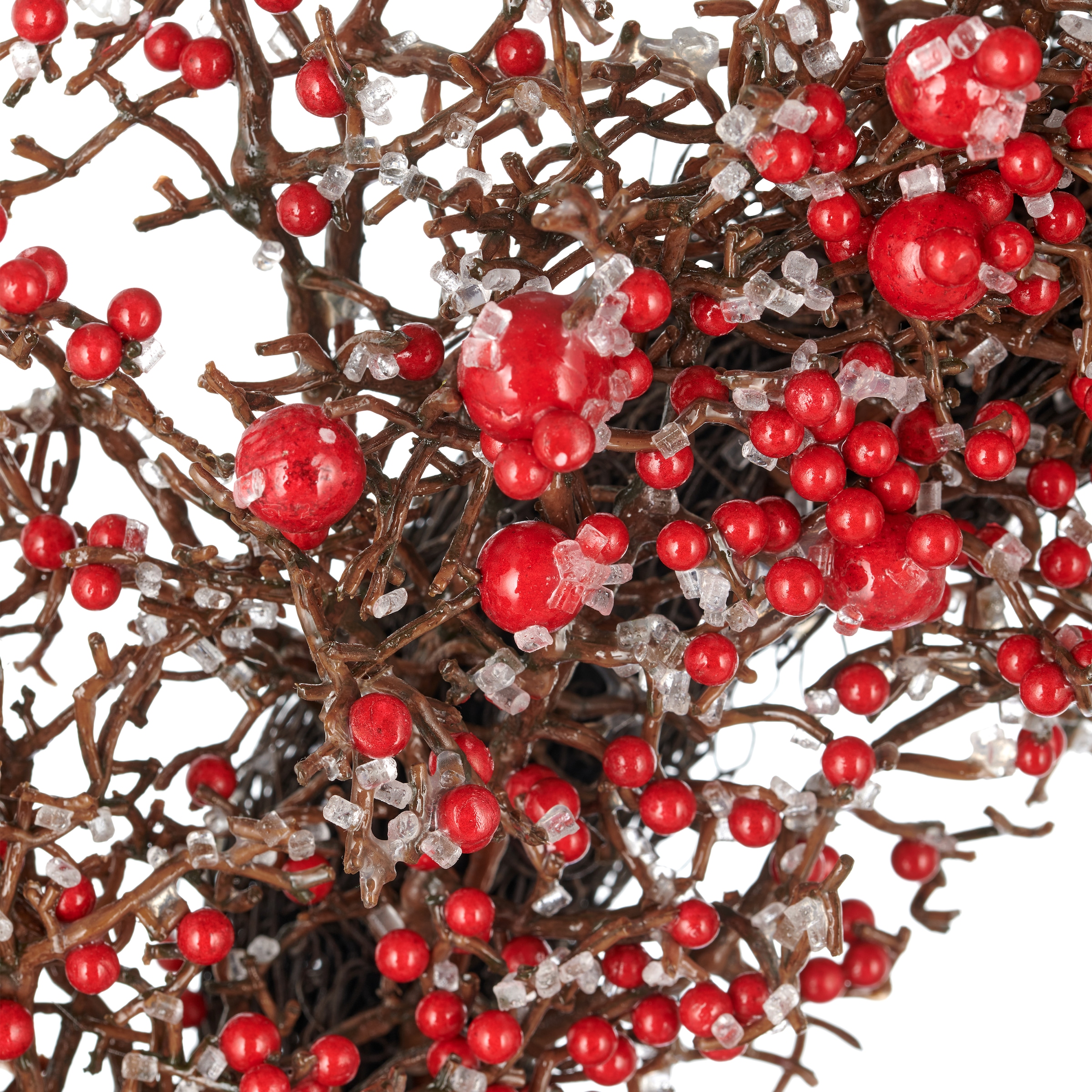 Creativ green Kunstkranz »Kranz« in gefrosteter Optik