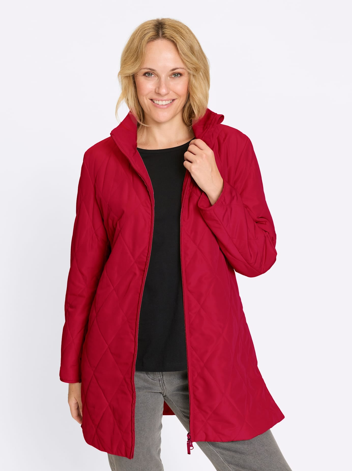 Classic Basics Langjacke ohne Kapuze