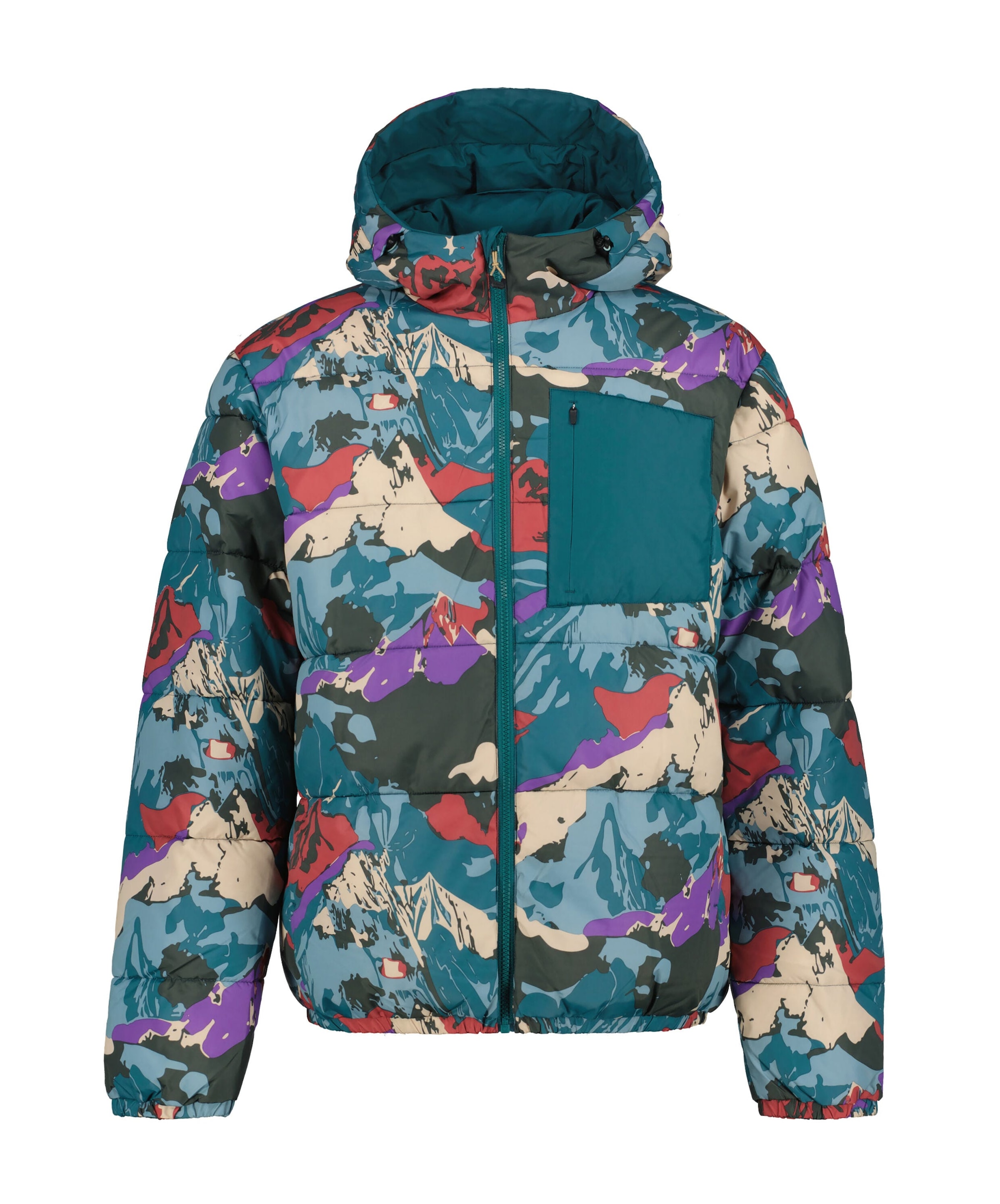 Image of Icepeak Steppjacke "H WENDE STEPPJACKE MONSON" für Erwachsene, aus Polyester, mit Wattierung, sportlicher Stil