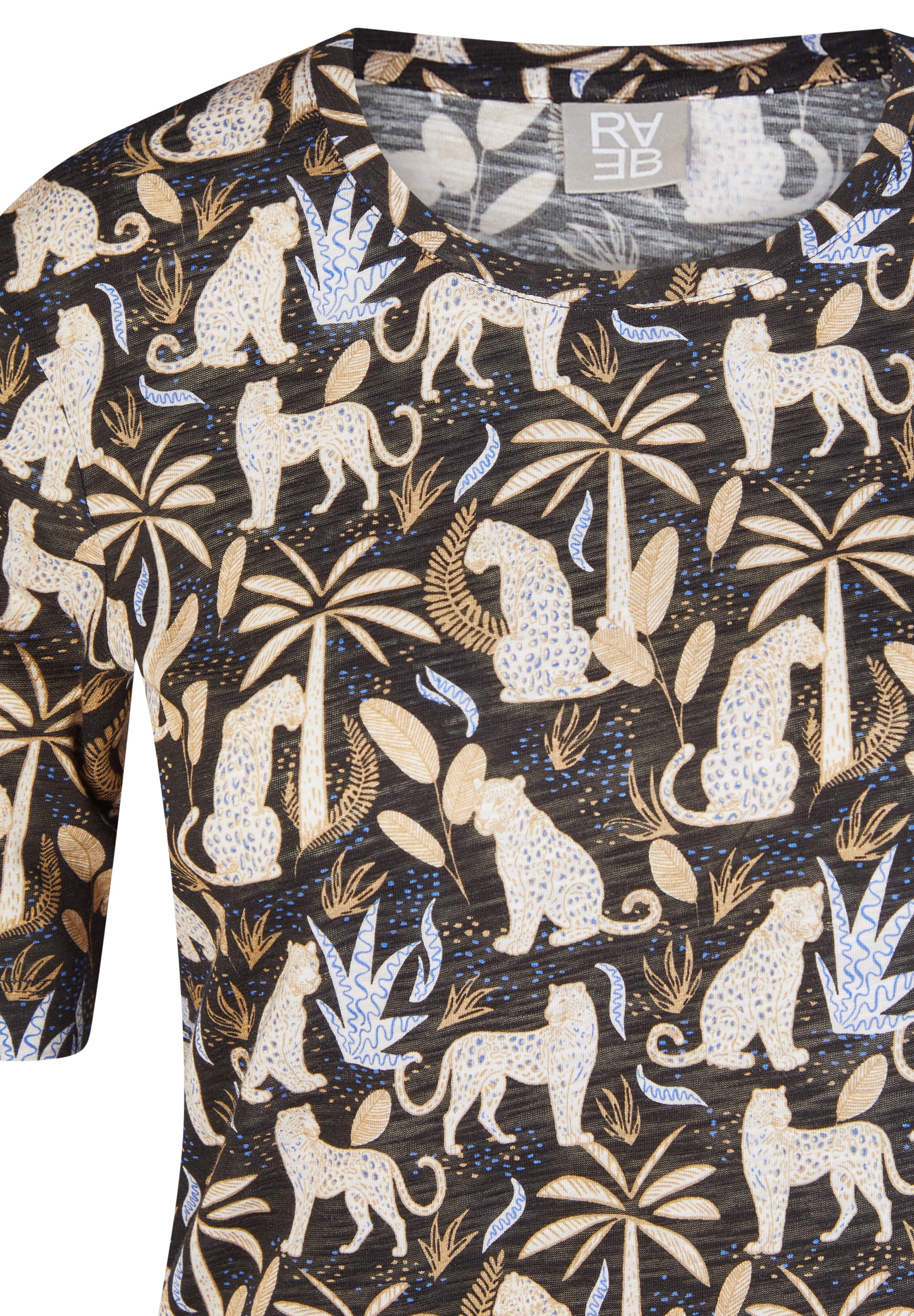 Rabe T-Shirt mit grafischem Muster