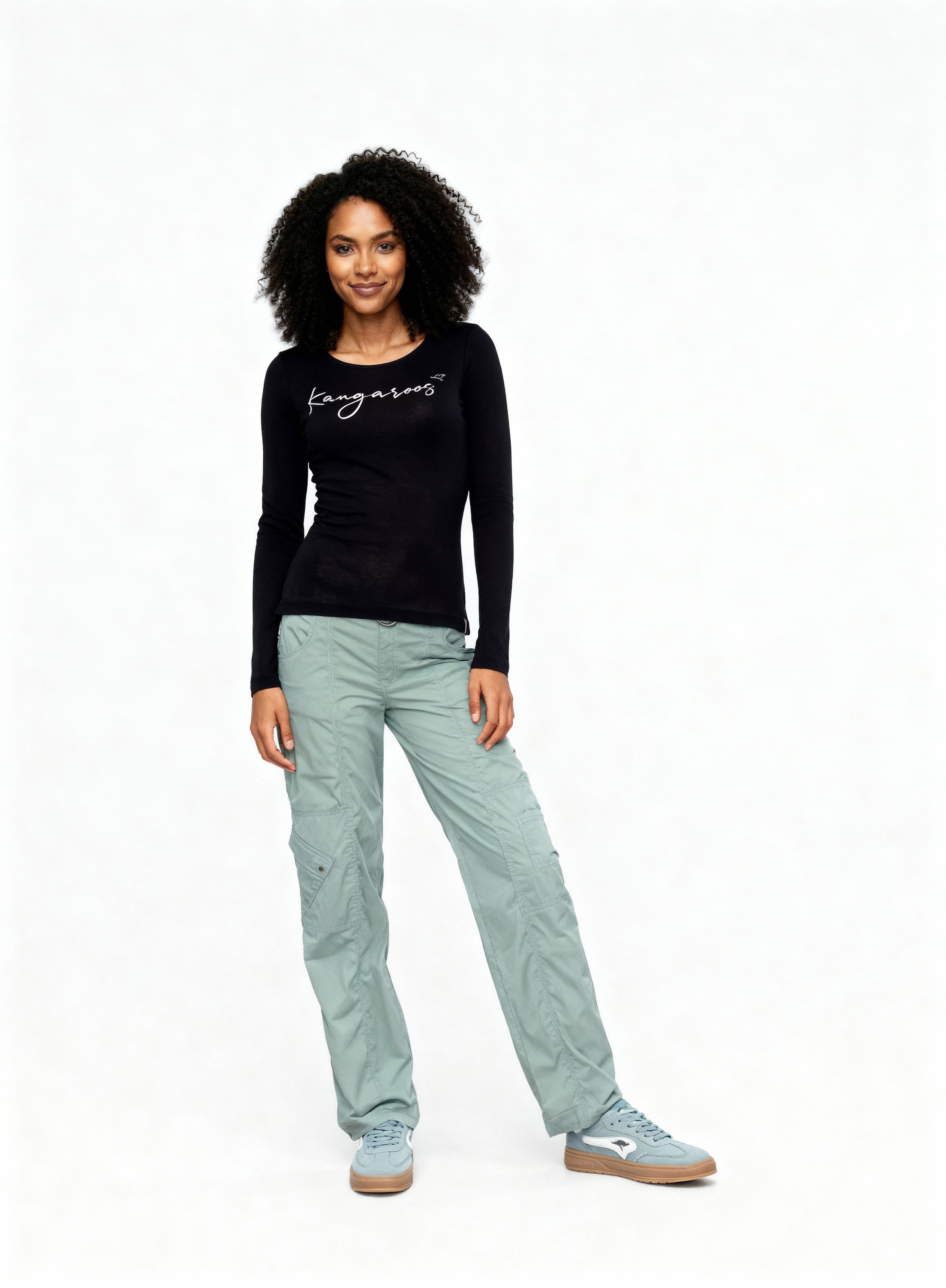 KangaROOS Cargohose  mit besonderem Taschen-Design