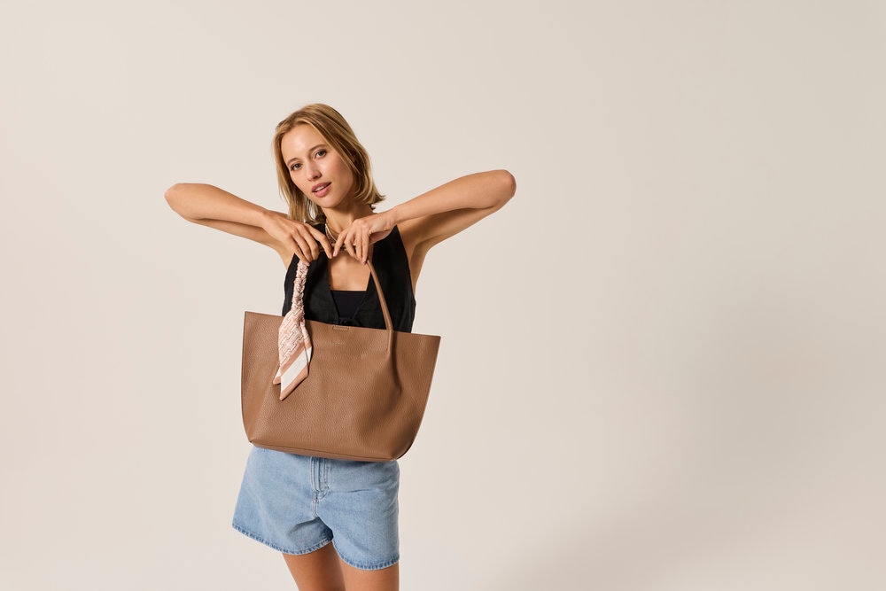Rieker Shopper Set 2 pièces : shopper et poche intérieure avec bandoulière amovible