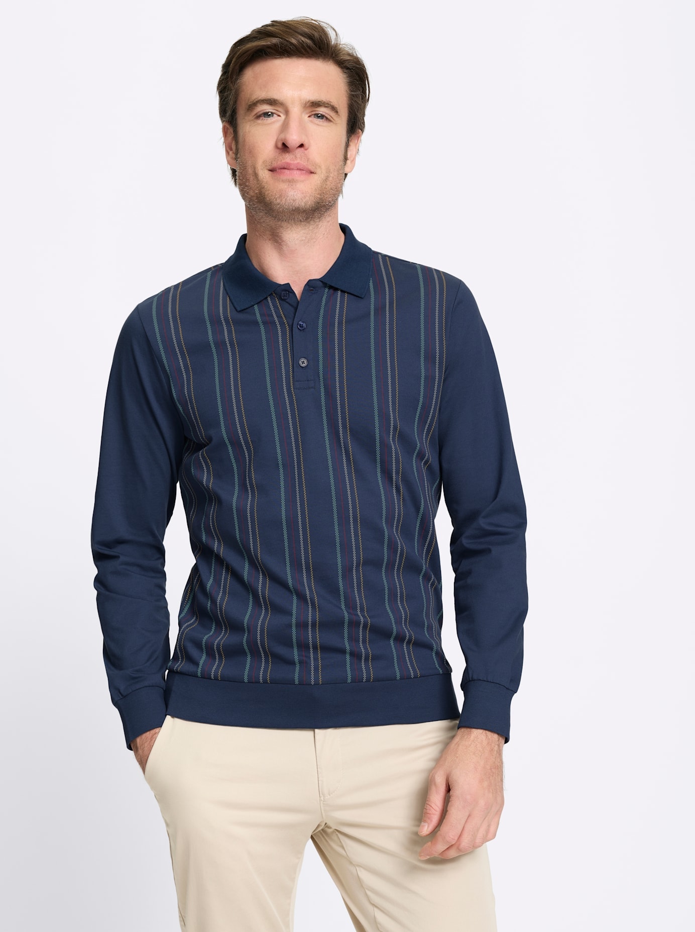 Marco Donati Polo »Langarm-Shirt« 1