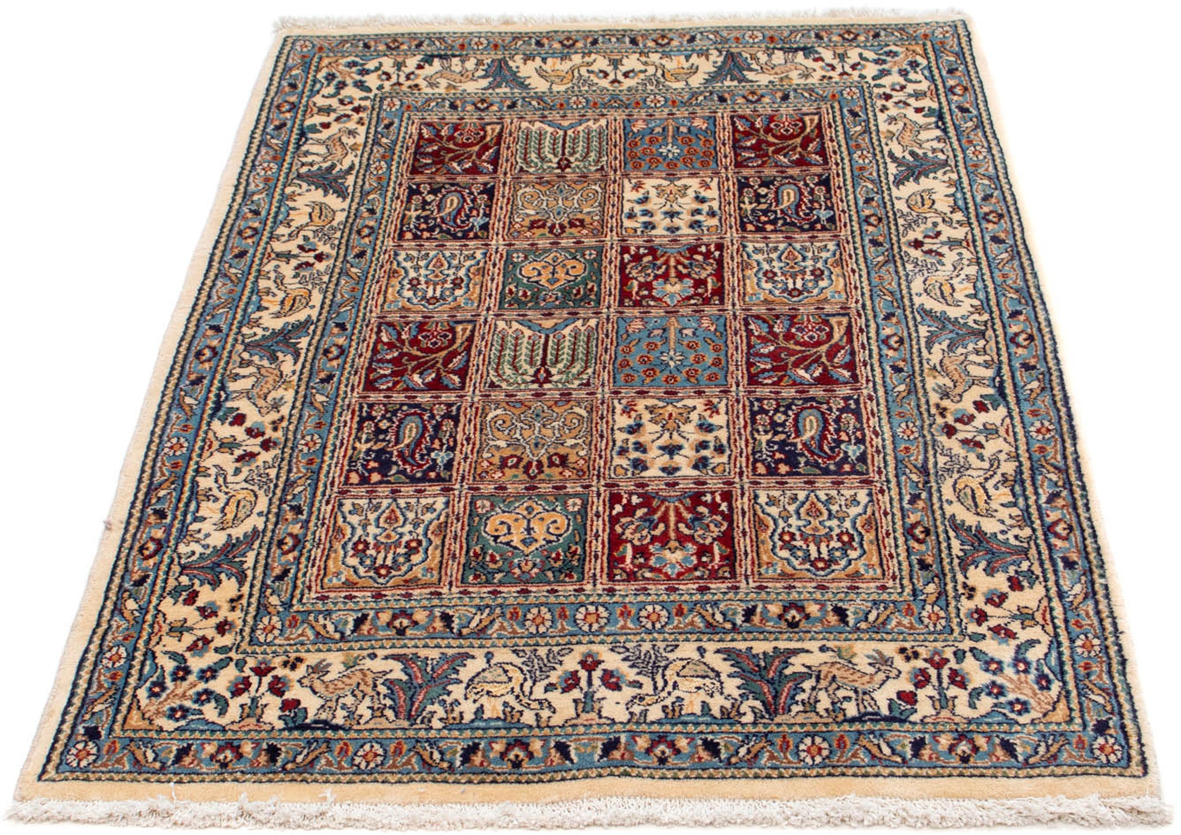 Image of morgenland Orientteppich »Perser - Classic - 144 x 90 cm - mehrfarbig«, rechteckig, 10 mm Höhe, Wohnzimmer, Handgeknüpft, Einzelstück mit Zertifikat bei Ackermann Versand Schweiz