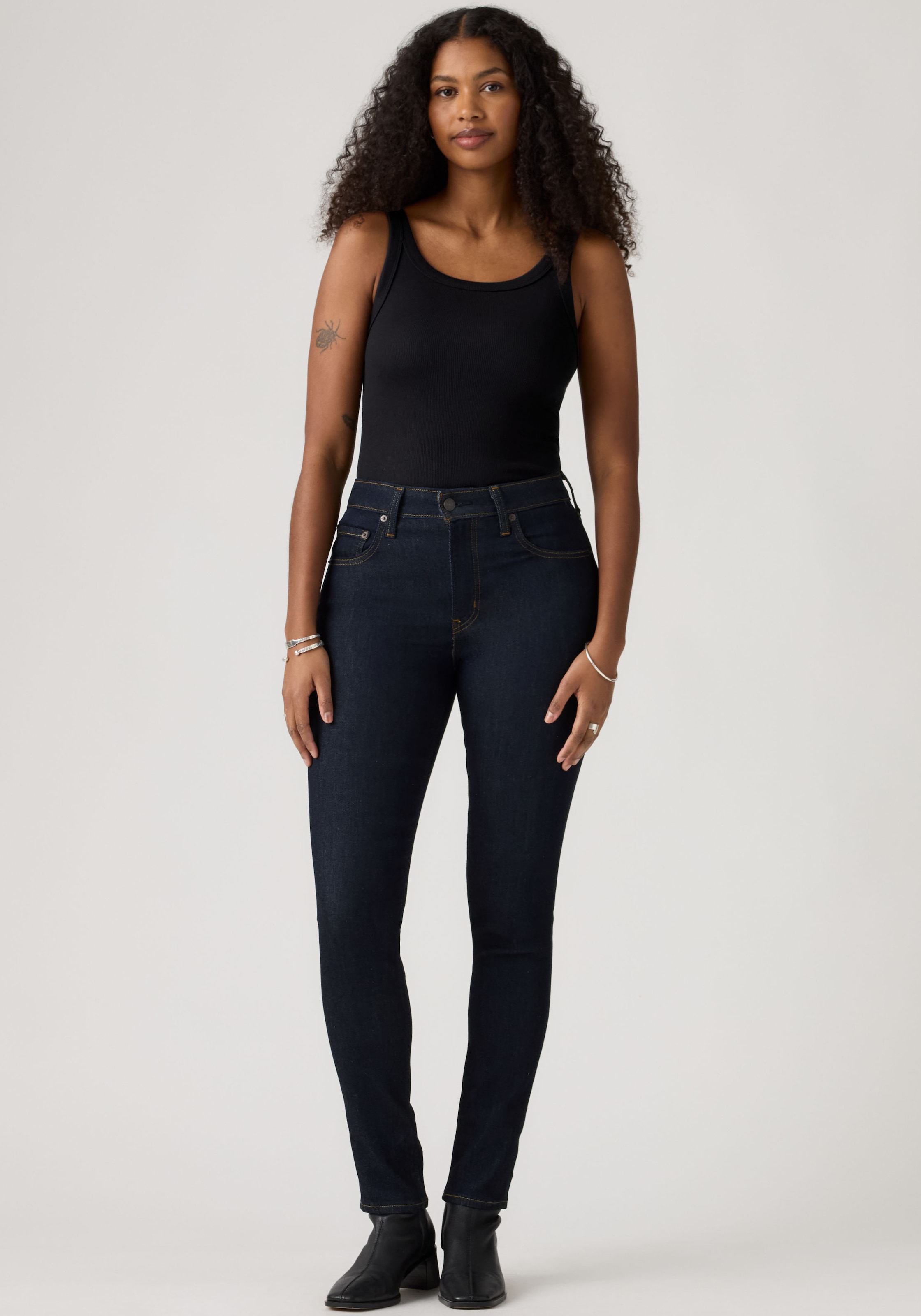 Profile Skinny-fit-Jeans mit hohem Bund