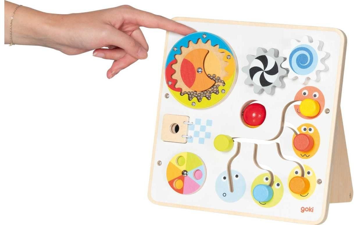goki Motorikbrett »Activity- und Motorikboard 22,5 x 12 x 22 cm«
