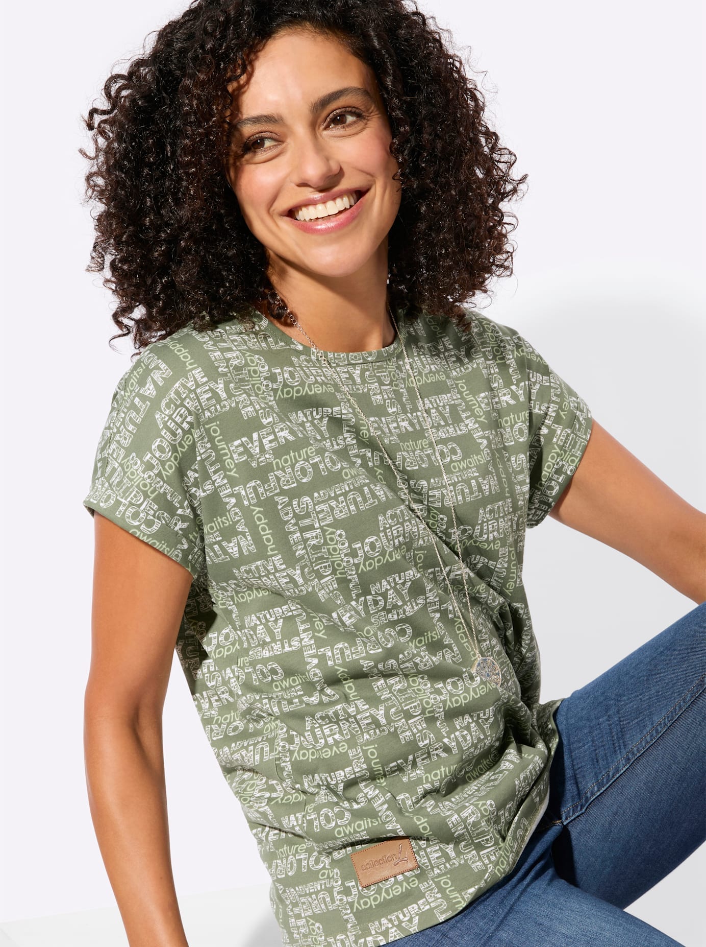 Casual Looks T-shirt imprimé »Druck-Shirt« 1 pièces