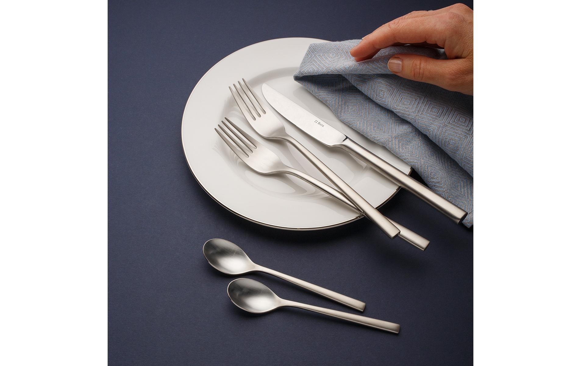 Sola Set de couverts »Living, matt, 72-tlg.« Spülmaschinenfest