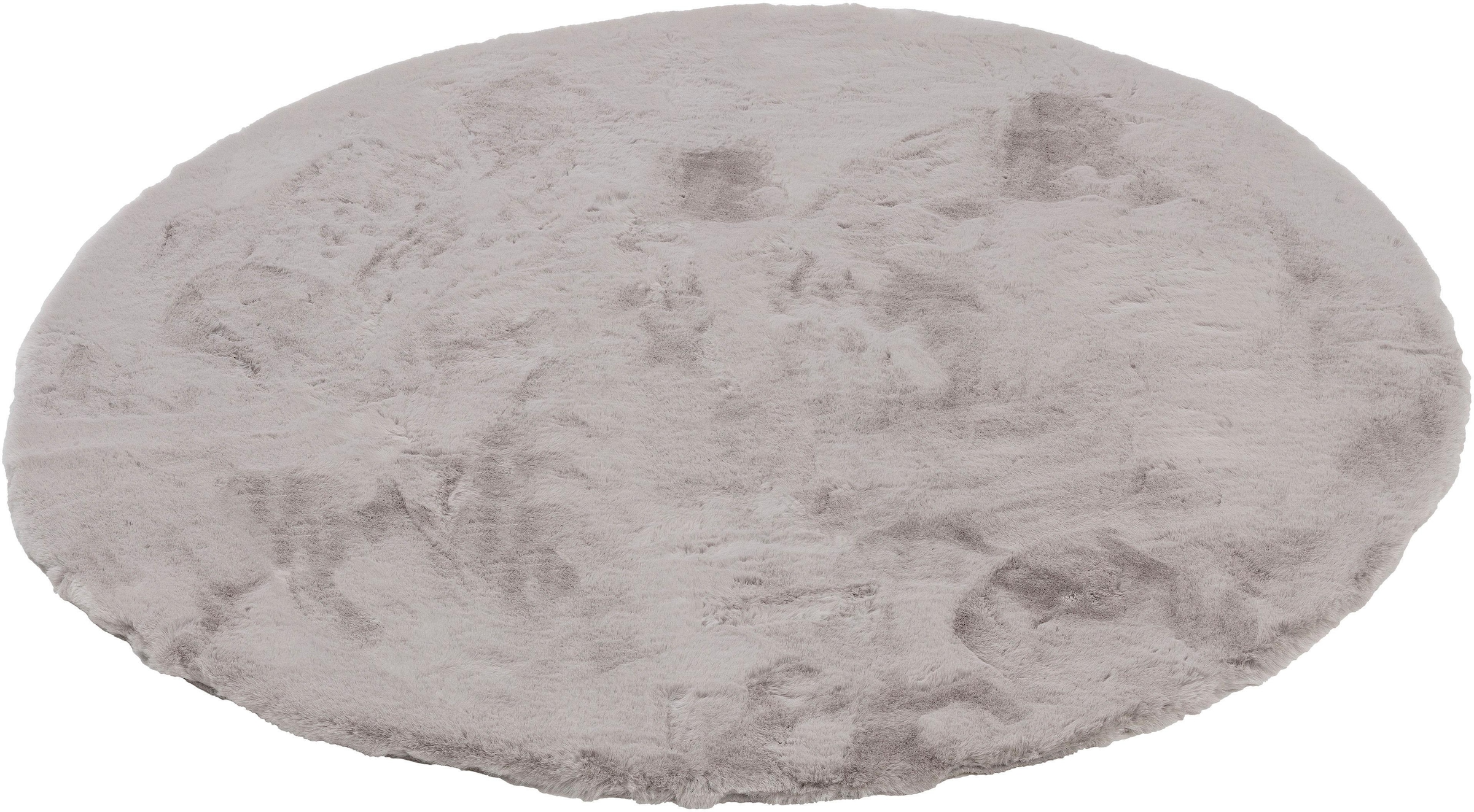 Image of SCHÖNER WOHNEN-Kollektion Fellteppich "Tender" rund 26 mm Höhe besonders weich durch Microfaser, Kunstfell, waschbar, Wohnzimmer