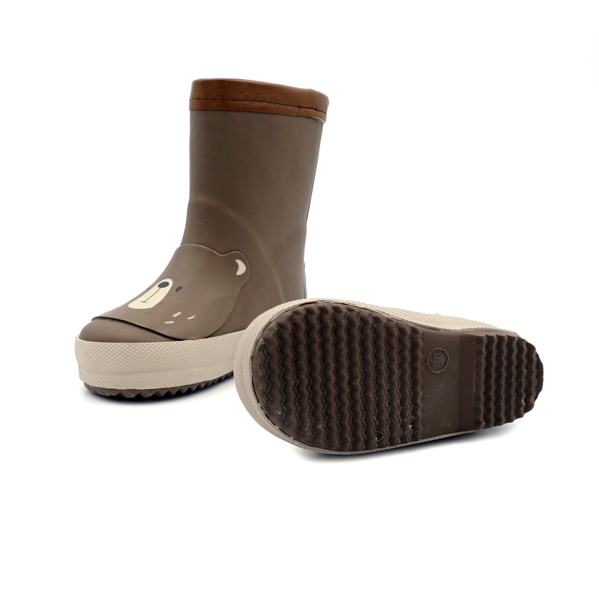 MAXIMO Bottes en caoutchouc  gefüttert, Profilsohle, reflektierende Details,