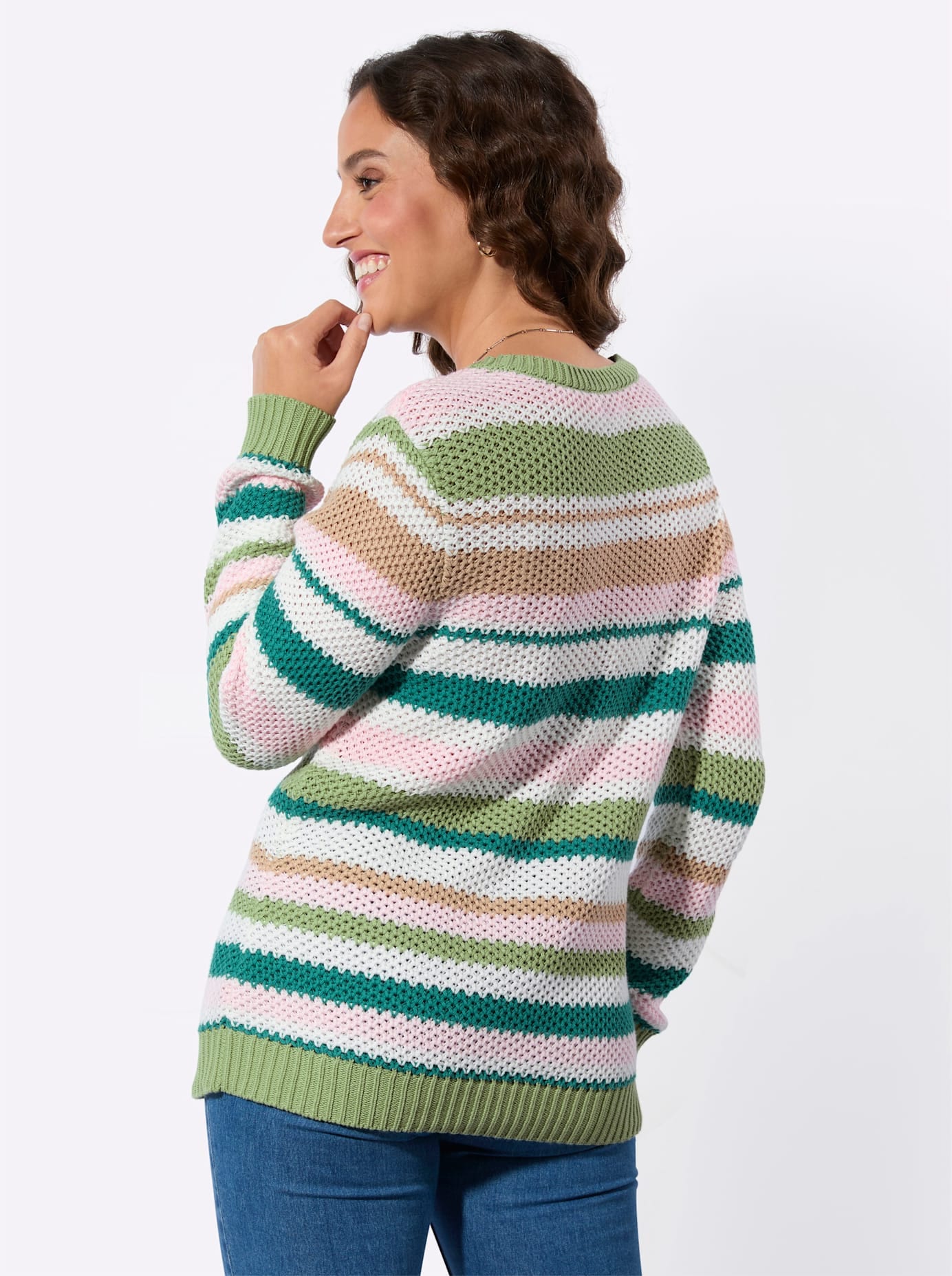 Casual Looks Strickpullover »Ringel-Pullover«