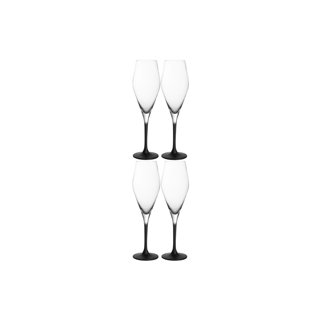 Villeroy & Boch Champagnerglas »Boch Champagnerglas Rock«, (4 tlg.)