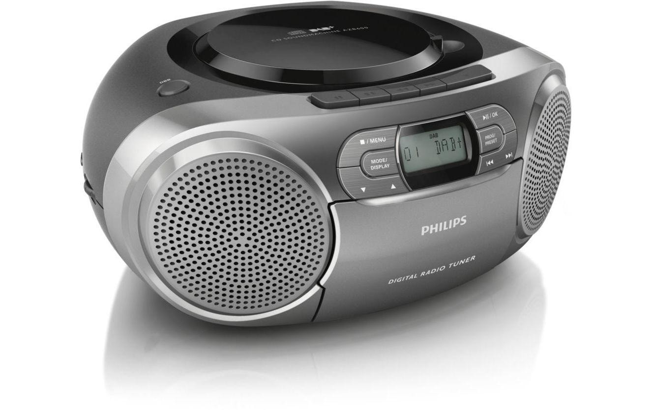 Philips CD-Radiorecorder »AZB600«, (Digitalradio (DAB+)-FM-Tuner)