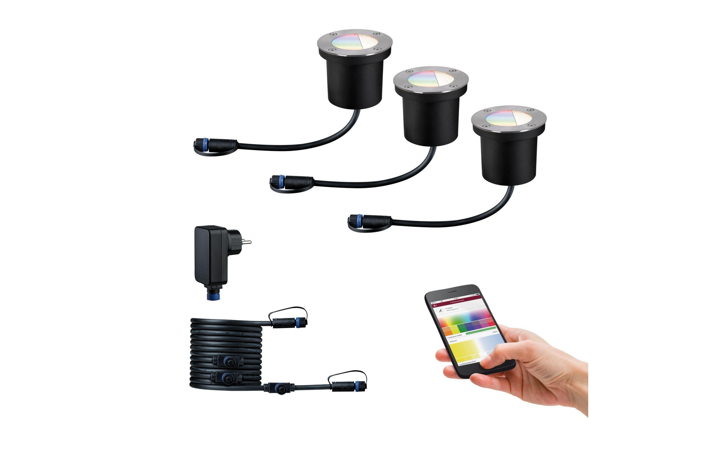 Image of Paulmann Gartenleuchte »Plug & Shine RGBW Basis, ZigBee« bei Ackermann Versand Schweiz