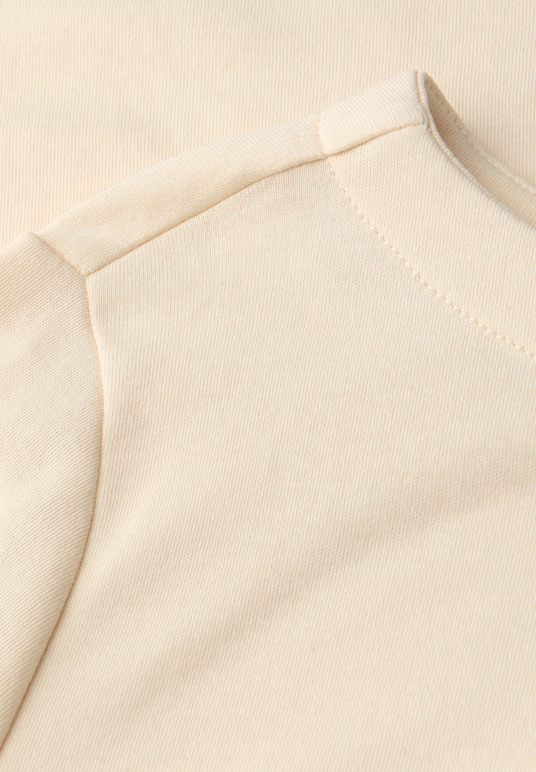 STREET ONE T-shirt à manches longues mit Print, Wording Print im Leo-Look