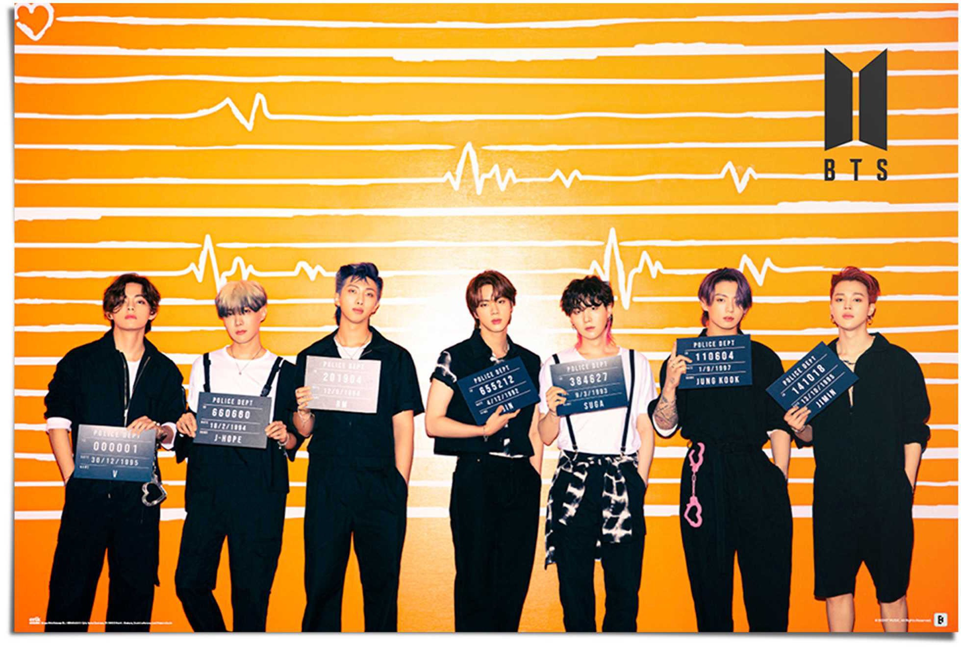 Image of Reinders! Poster »BTS - police dept« bei Ackermann Versand Schweiz