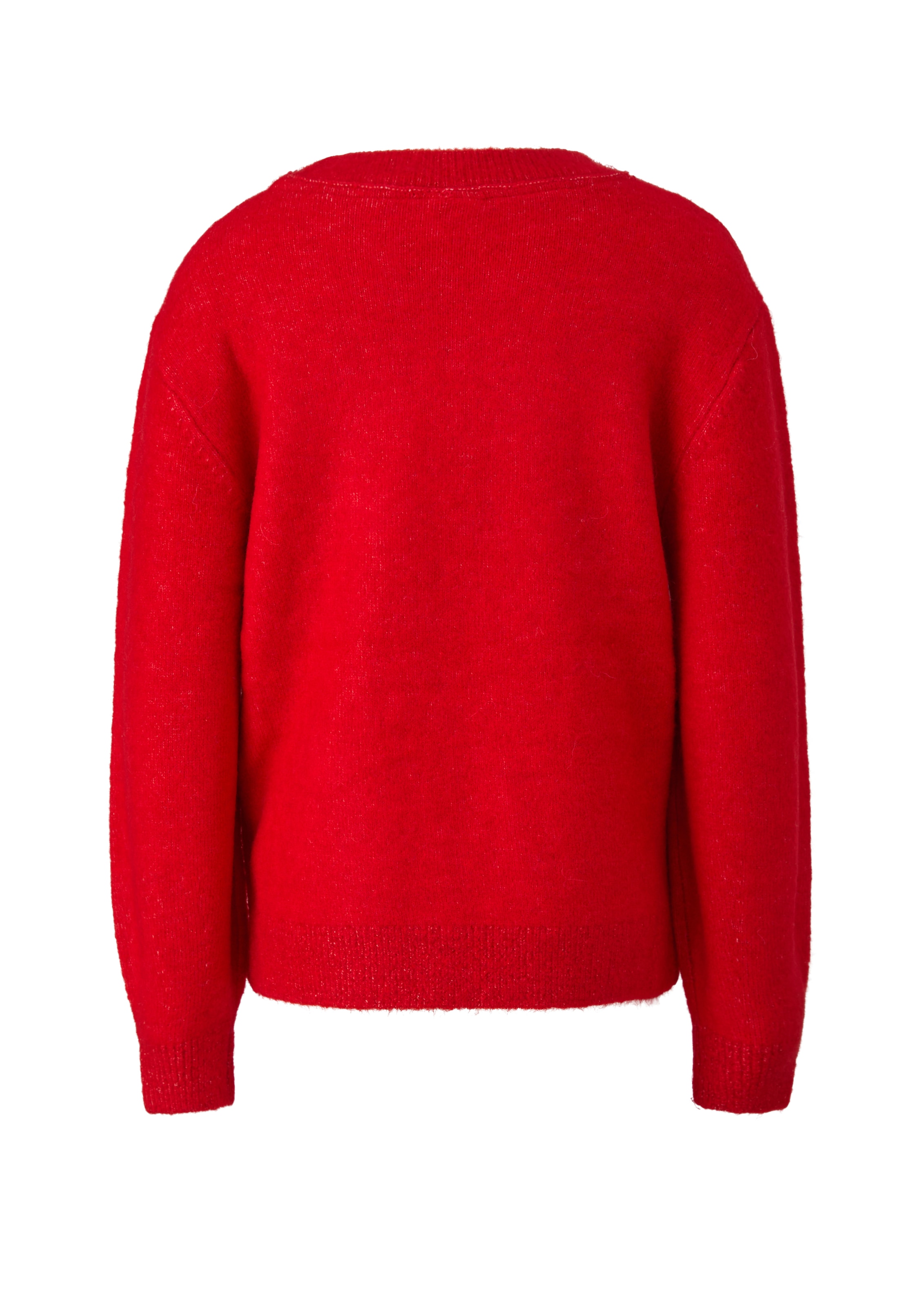 s.Oliver Junior Pull de Noël avec intarsia de renne et sequins