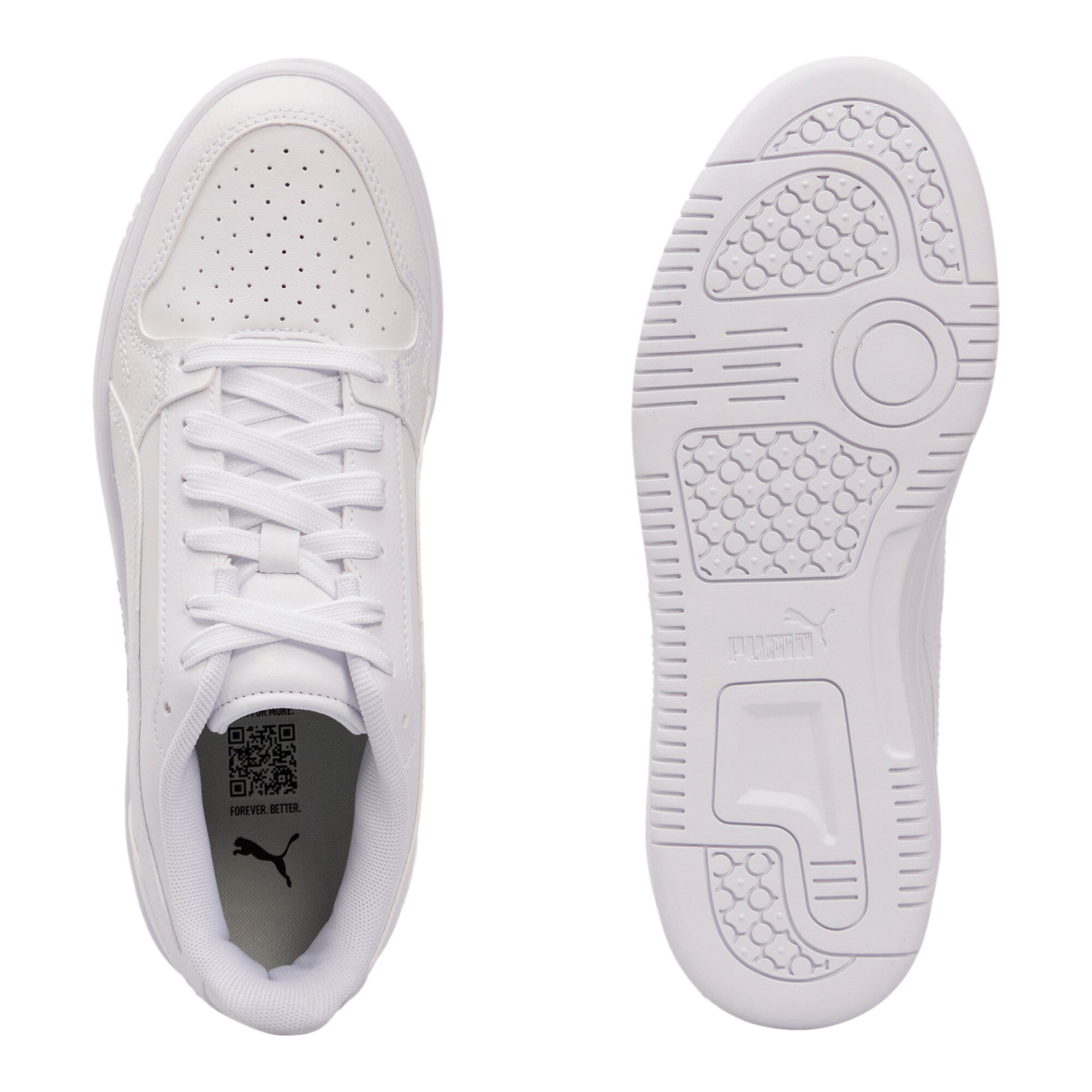 PUMA Sneaker »REB-L JR«  niedrige Silhouette, mit Schnürung, mit Gummidetails am Knöchel